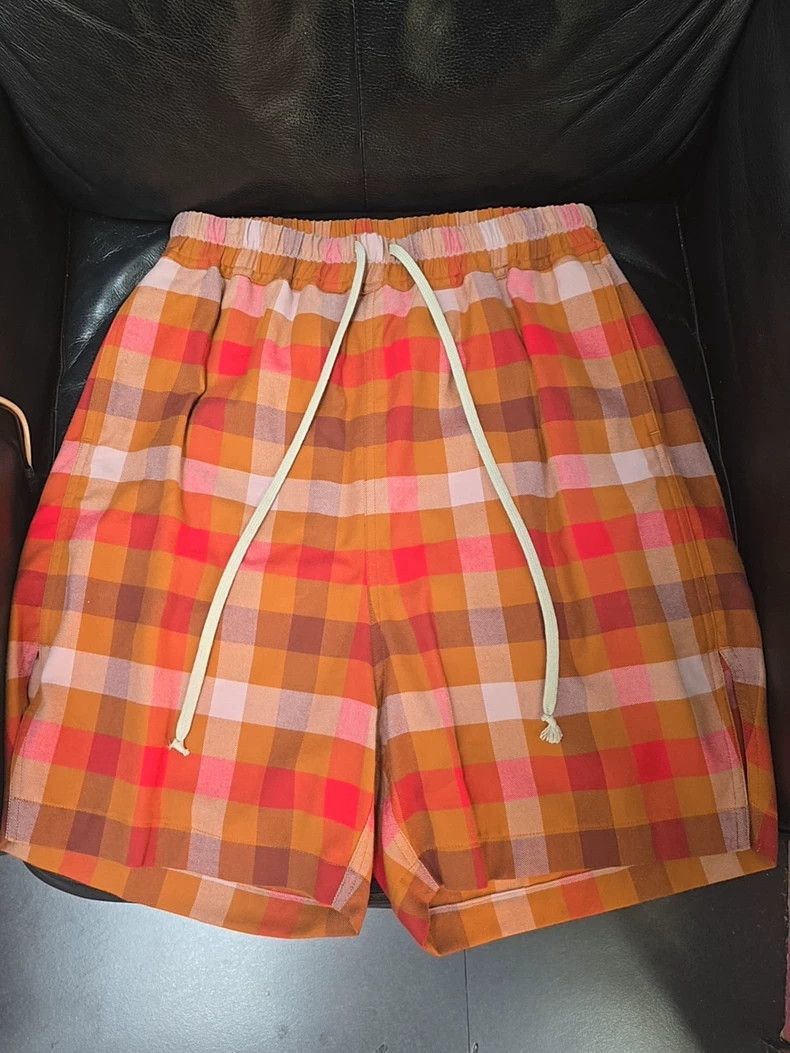 Rick Owens Rick Owens Plaid Men's Shorts Size 46 Size US 31 - 1 Thumbnail