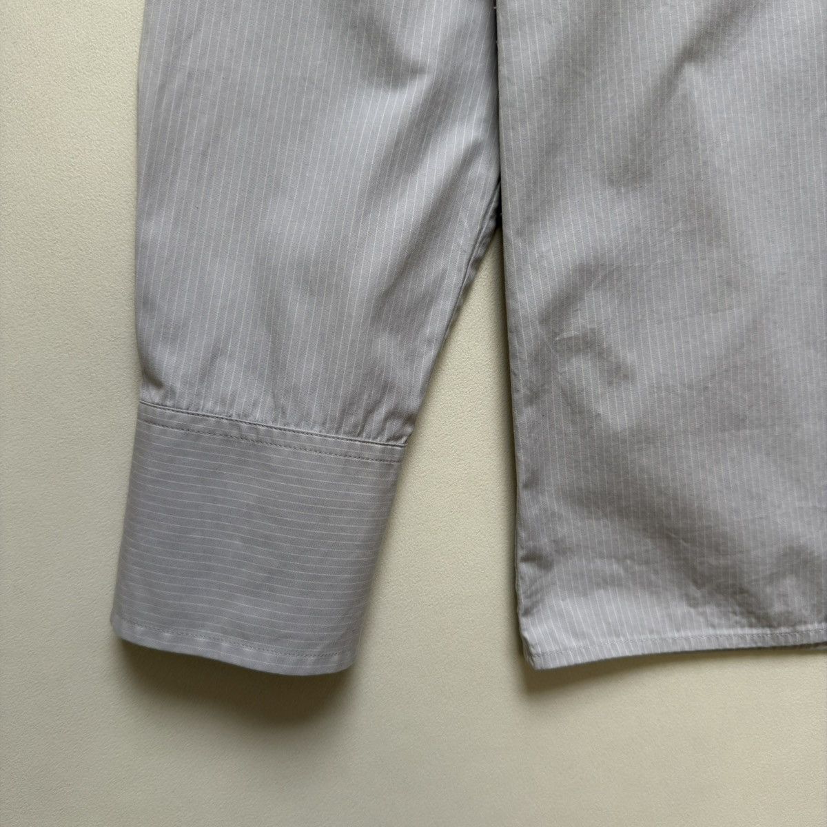 Maison Margiela A/W 02 ‘Oversized Button Track’ Striped Shirt Size US L / EU 52-54 / 3 - 8 Thumbnail