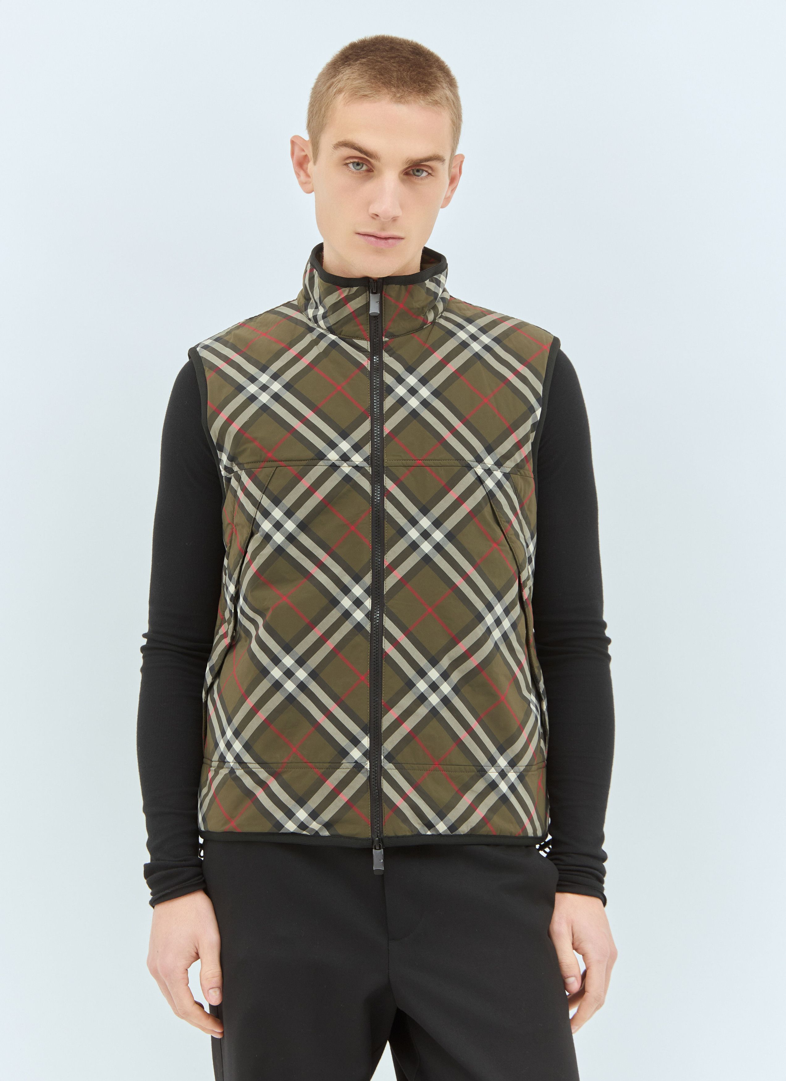 Burberry Check Padded Gilet Size US M / EU 48-50 / 2 - 1 Thumbnail