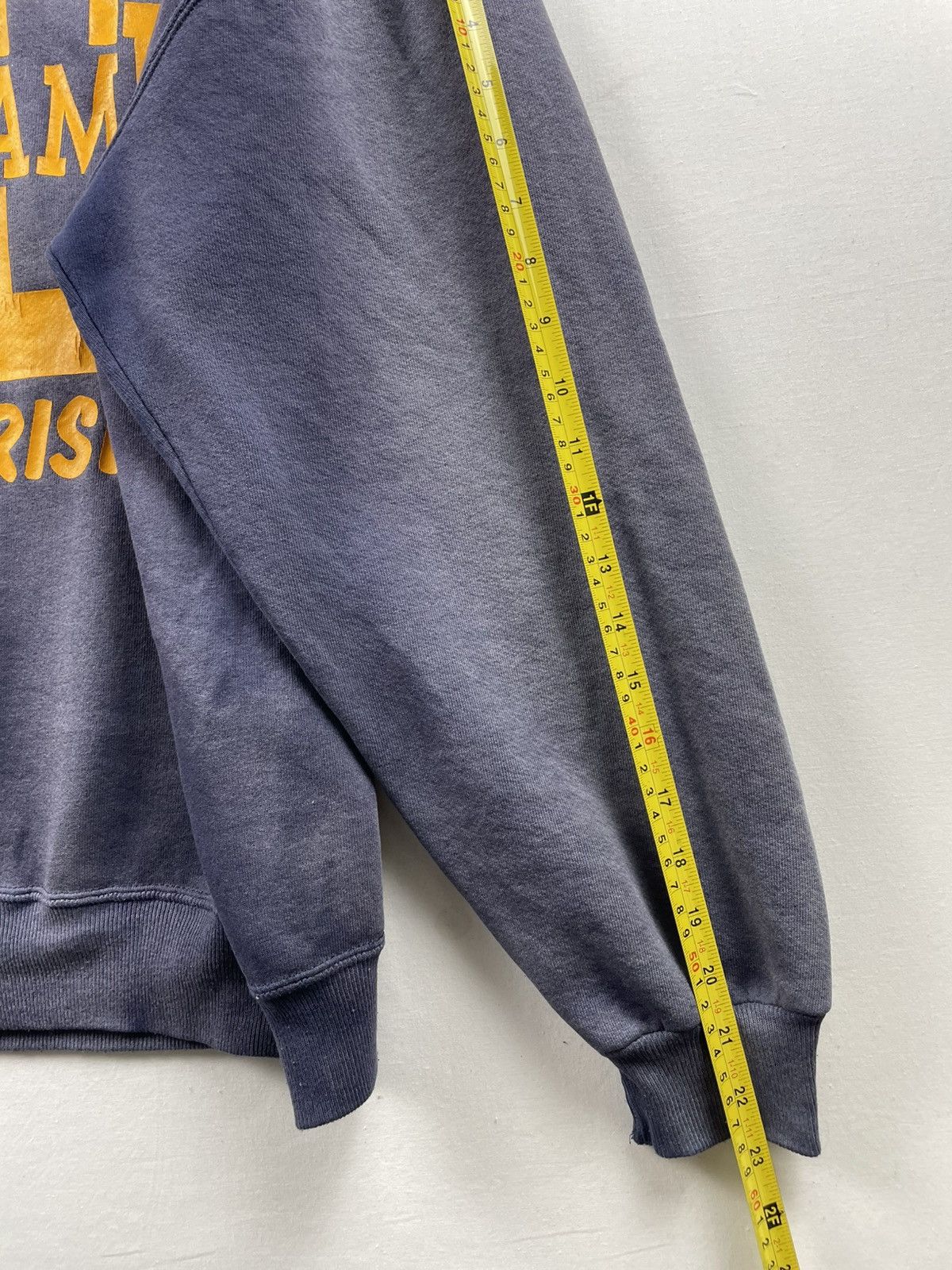 Vintage Rare Vintage Sunfaded University Sweashirt ta by RUSSELL Size US XL / EU 56 / 4 - 12 Thumbnail