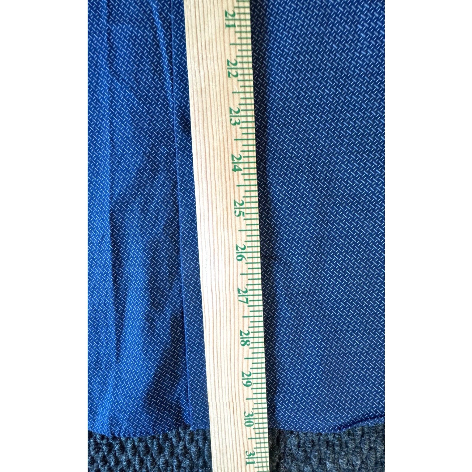 Calvin Klein Calvin Klein Performance Long Sleeve Shirt Men Blue Geometric Cotton Size 16 Size US L / EU 52-54 / 3 - 5 Thumbnail