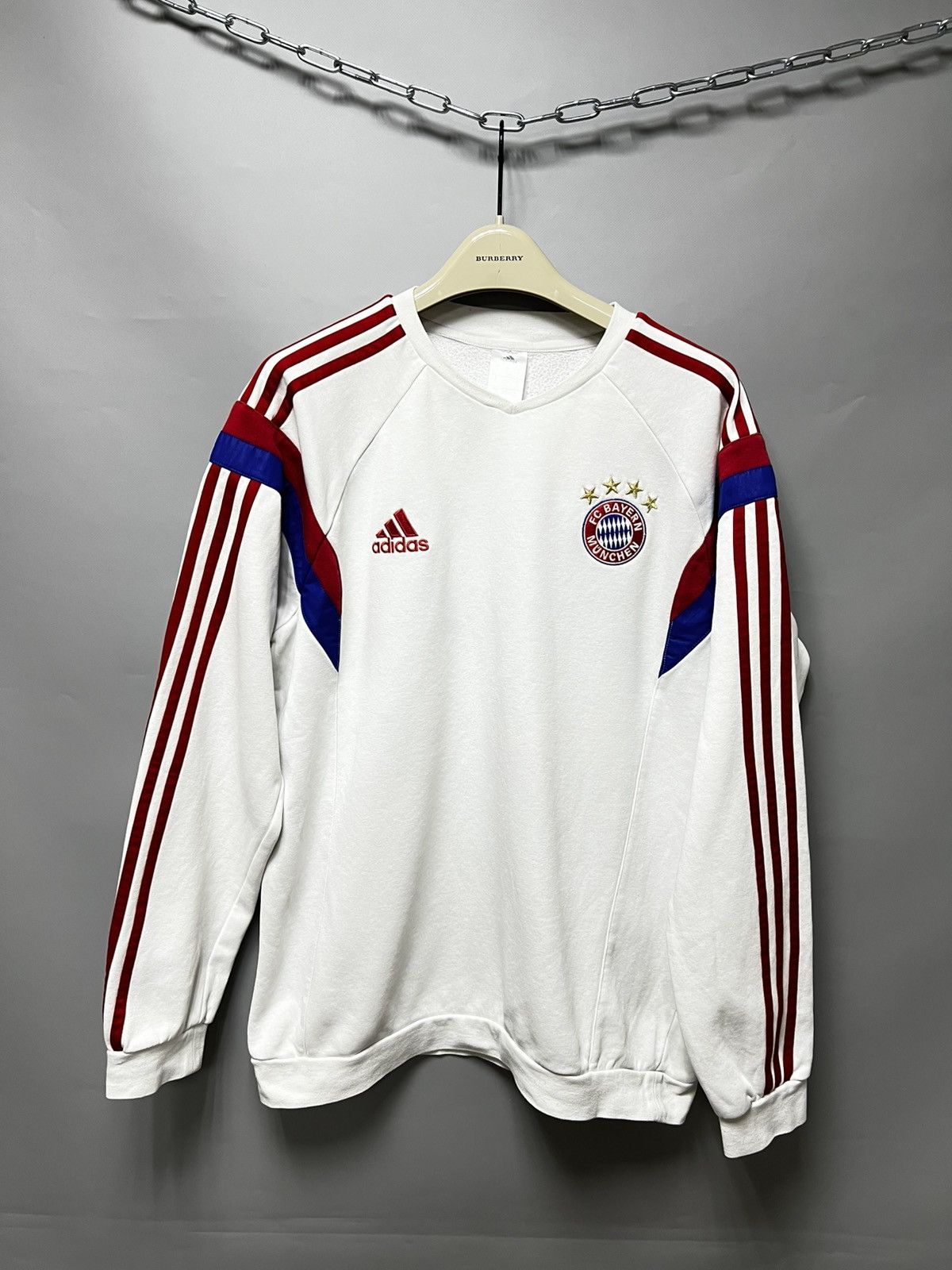 Adidas Adidas Bayern Munich Bavaria Munchen Vintage Sweatshirt Size US L / EU 52-54 / 3 - 1 Thumbnail