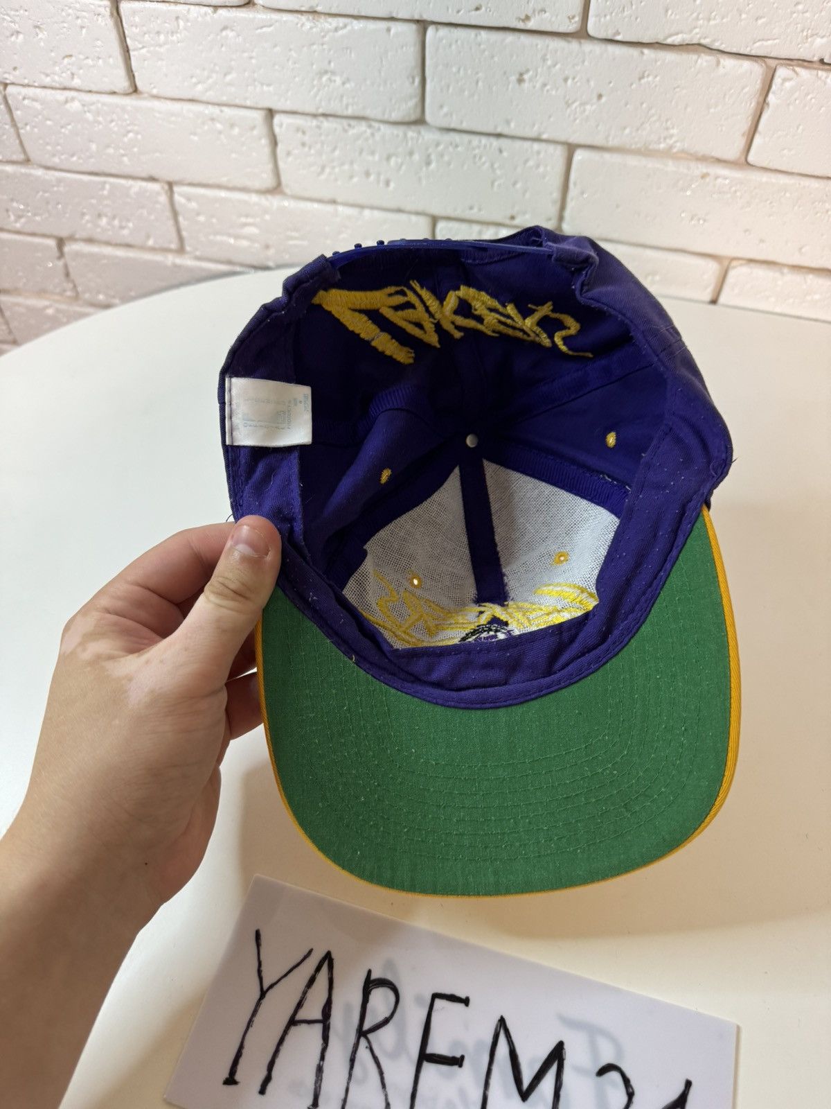 NBA Los Angeles Lakers vintage cap hat Size ONE SIZE - 4 Thumbnail