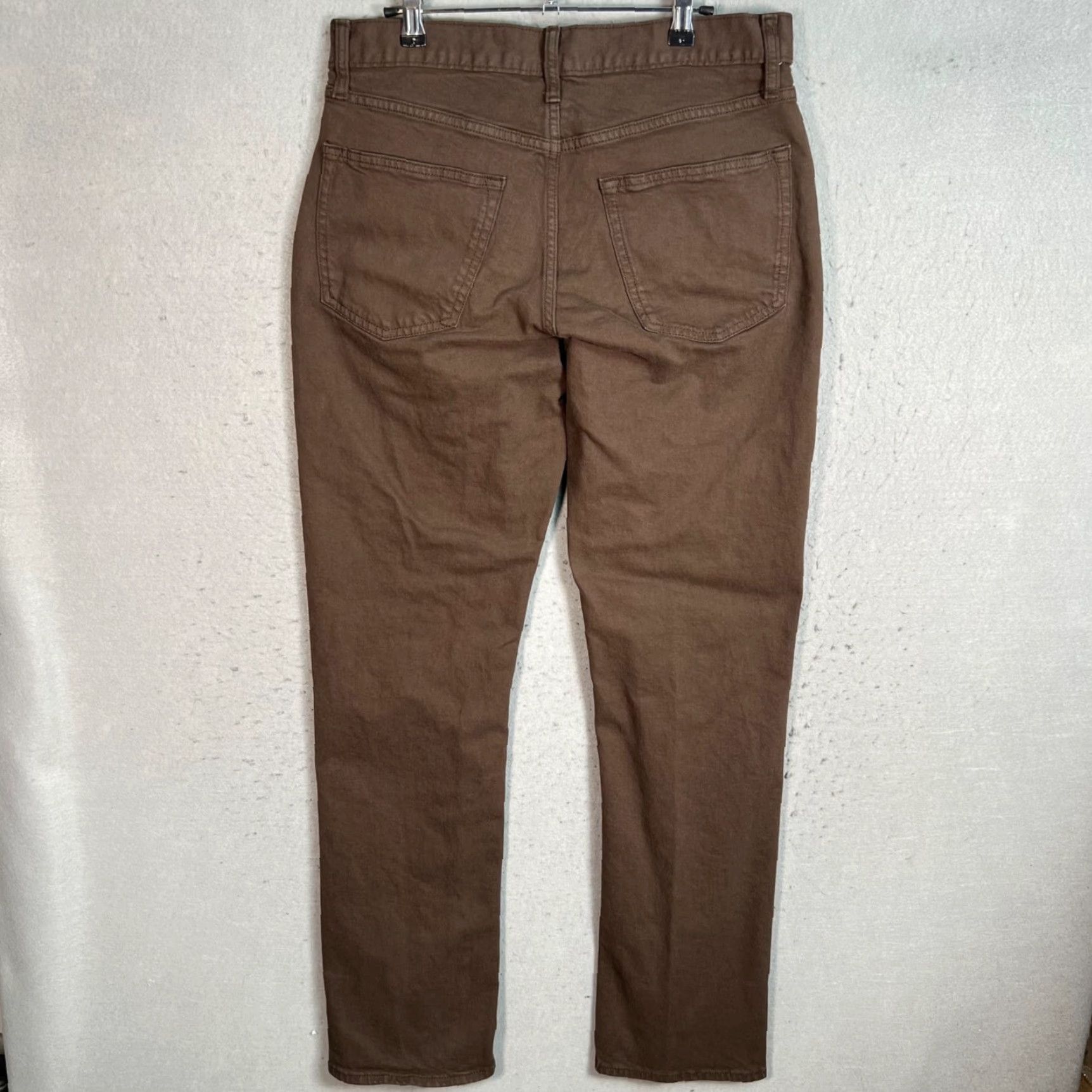Old Navy VINTAGE Old Navy Pants Mens Size 32x34 Brown Cotton Blend Straight Front Chino 32 Inseam Mens Size US 32 / EU 48 - 2 Thumbnail
