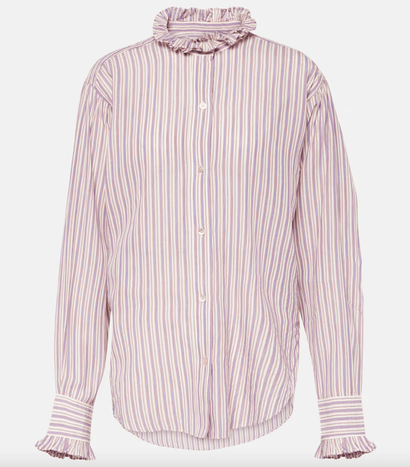 Isabel Marant Etoile Marant Etoile Saoli striped cotton shirt Size S / US 4 / IT 40 - 1 Thumbnail
