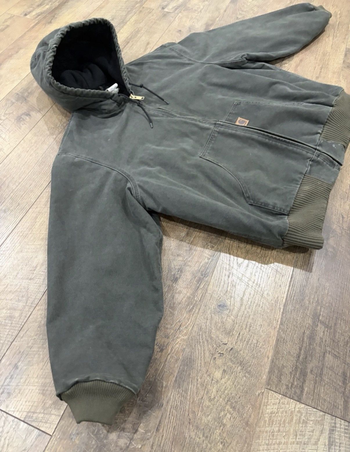 Carhartt Vintage Carhartt J130 Active Jacket MOS Green XXL Canvas Y2k Size US XXL / EU 58 / 5 - 6 Thumbnail