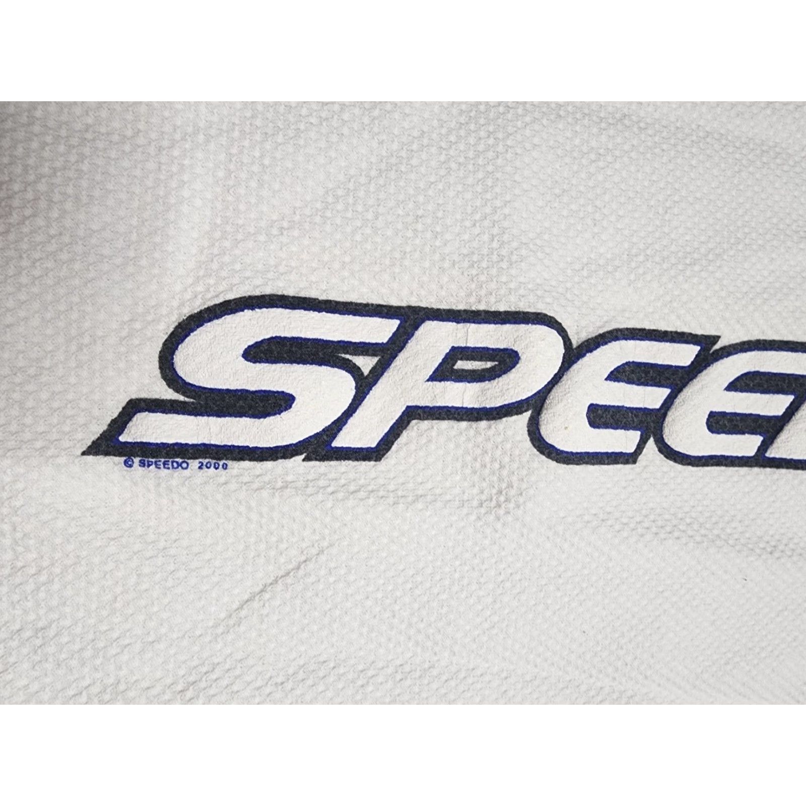 Speedo VINTAGE Speedo Mens XL T-Shirt Sleeveless Cotton Logo 90s Sports Double-Sided Summer Size US XL / EU 56 / 4 - 3 Thumbnail