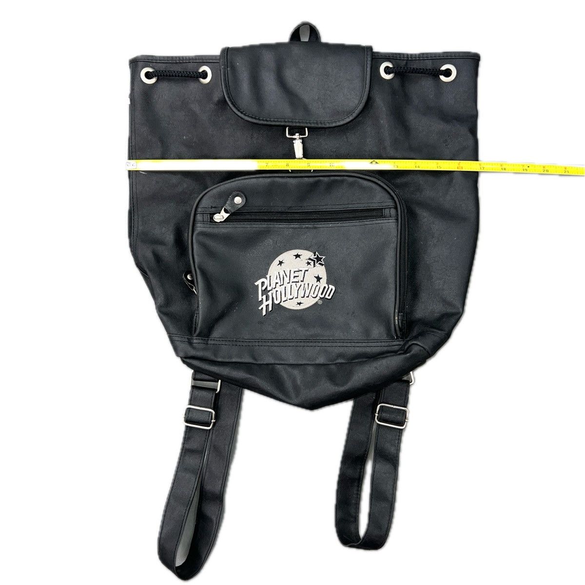 Designer PLANET HOLLYWOOD Embroidered Leather Backpack Size ONE SIZE - 7 Thumbnail