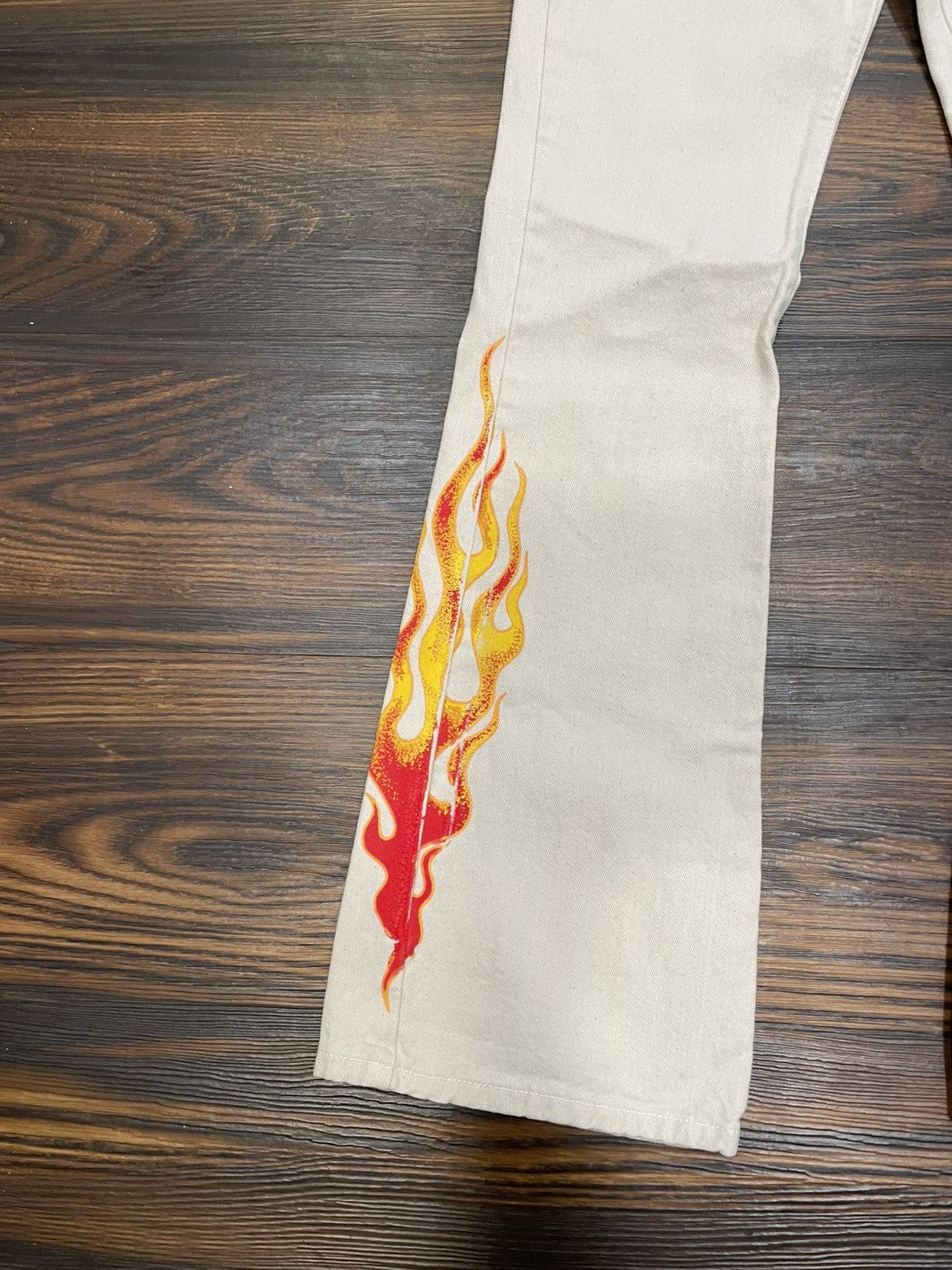 Gallery Dept. Gallery dept Logan flames flare jeans Size US 29 - 2 Thumbnail