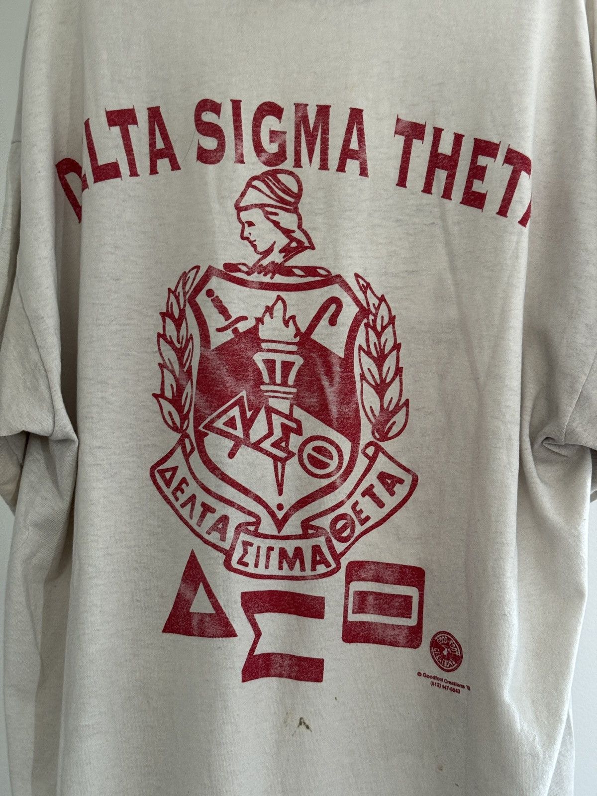 Vintage *RARE* DELTA QUEEN GOODFOOT CREATIONS 1995 DELTA SIGMA THETA Size US XL / EU 56 / 4 - 4 Thumbnail
