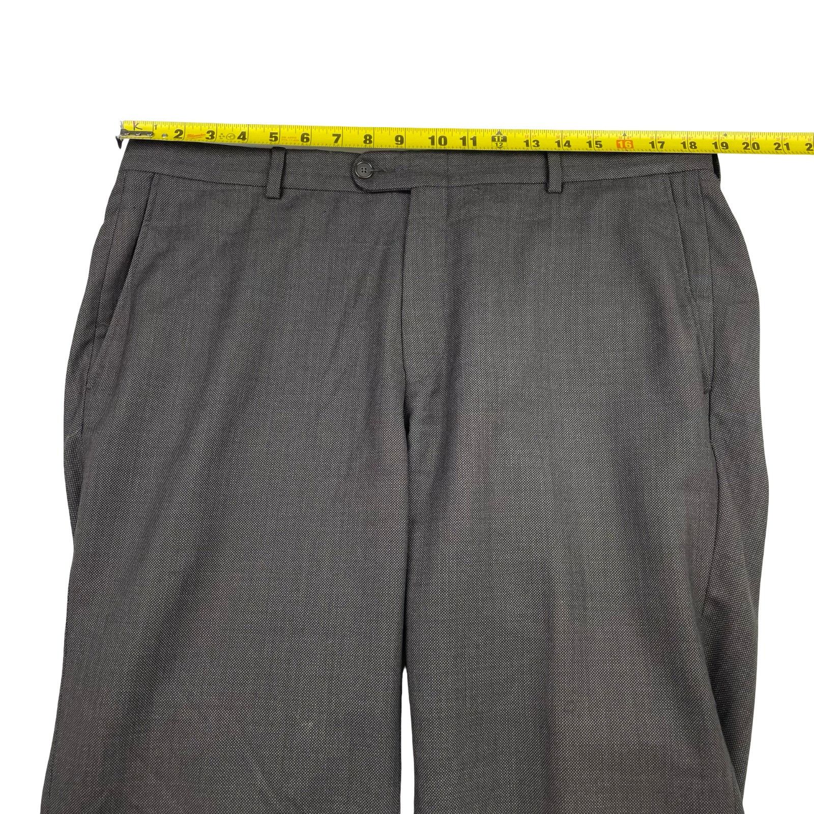 Hickey Freeman Hickey Freeman x Maus Hoffman Men’s Suit Brown Birdseye • US Size 44L - 19 Thumbnail