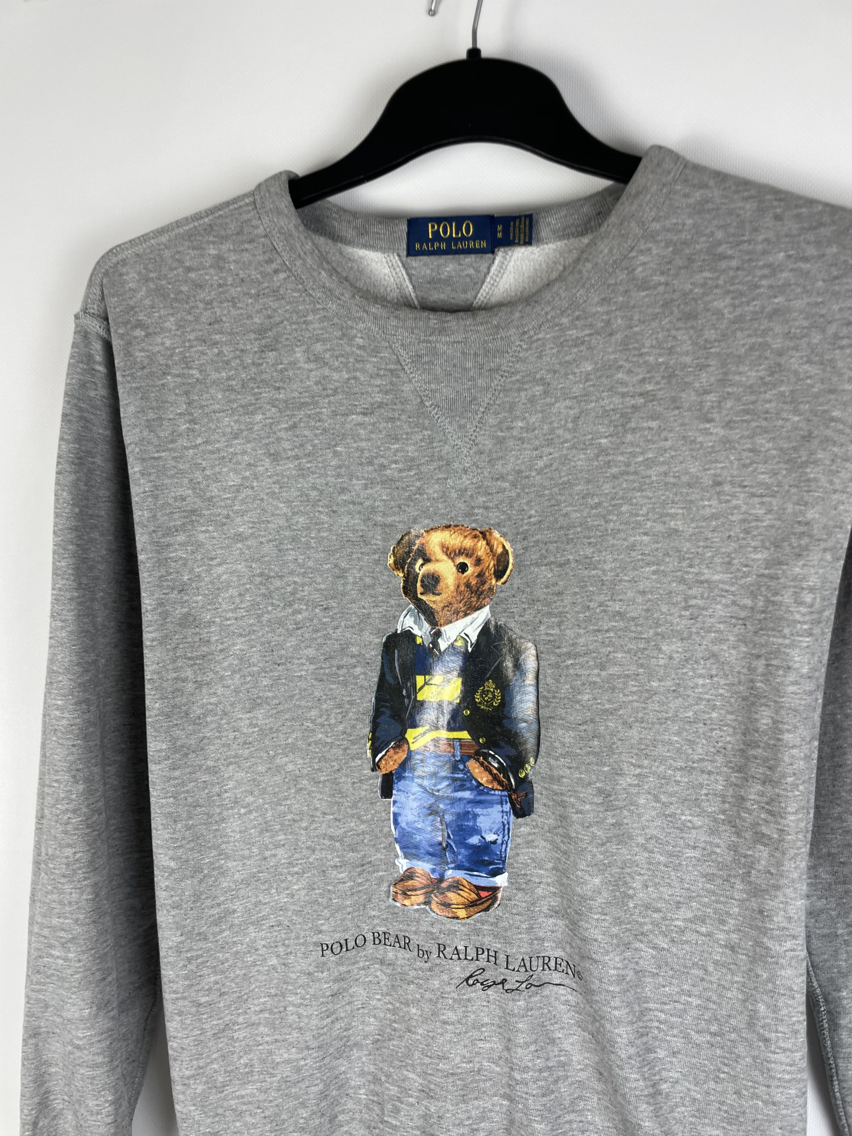 Polo Ralph Lauren Ralph Lauren Polo Bear Sweatshirt Crewneck Vintage Size US M / EU 48-50 / 2 - 3 Thumbnail
