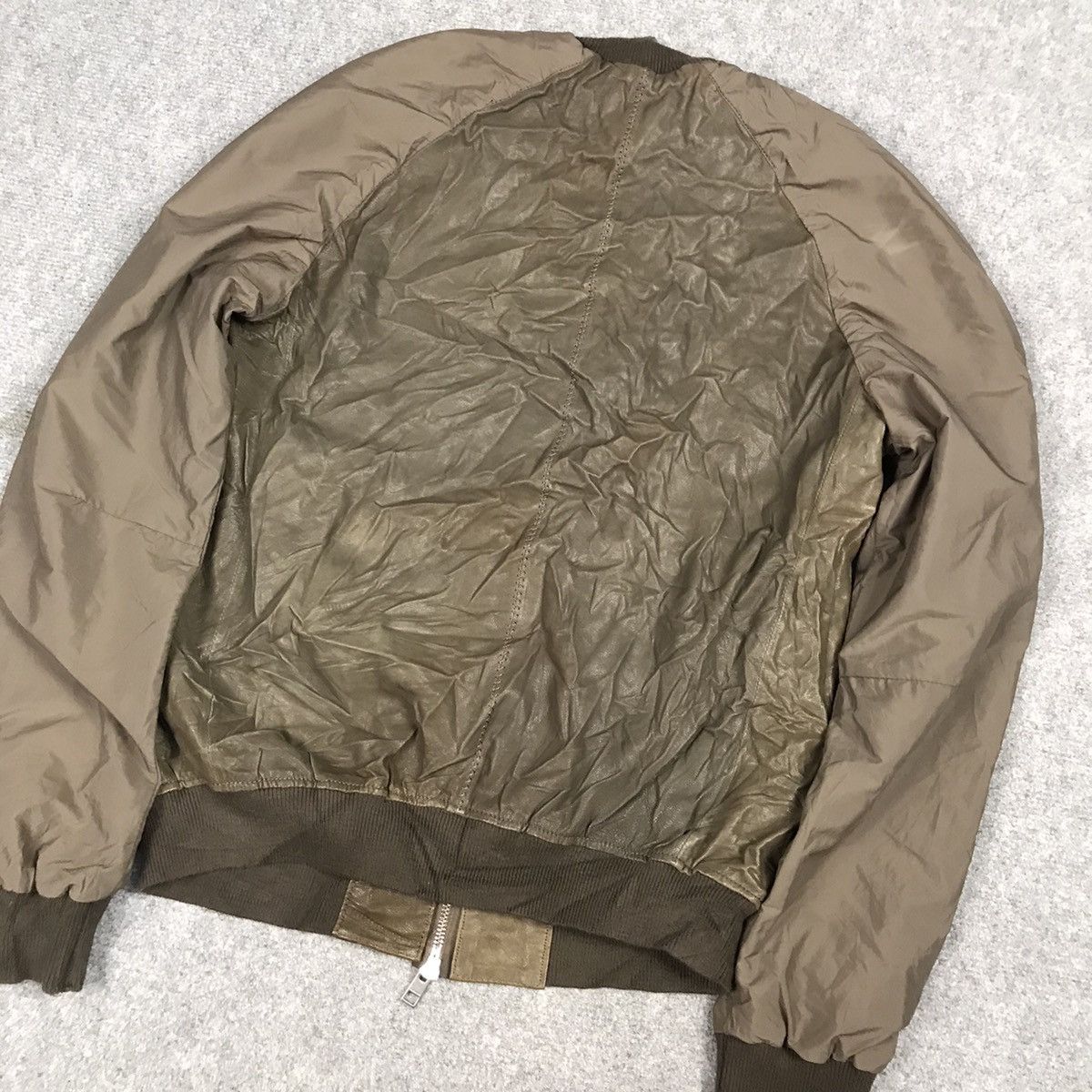 Allsaints ALLSAINTS LEATHER BOMBER JACKET Size US S / EU 44-46 / 1 - 6 Thumbnail