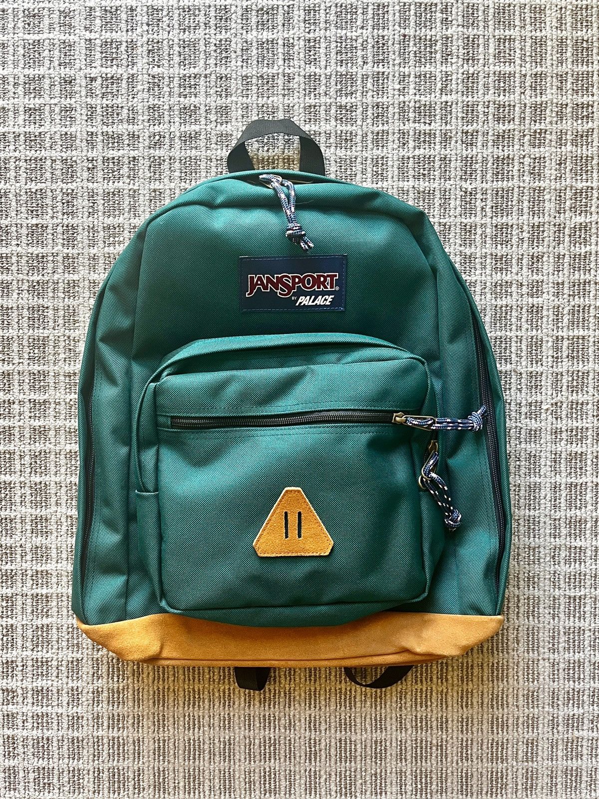 Palace Ralph Lauren Fleece Backpack Glen Plaid/Yellow/Buffalo