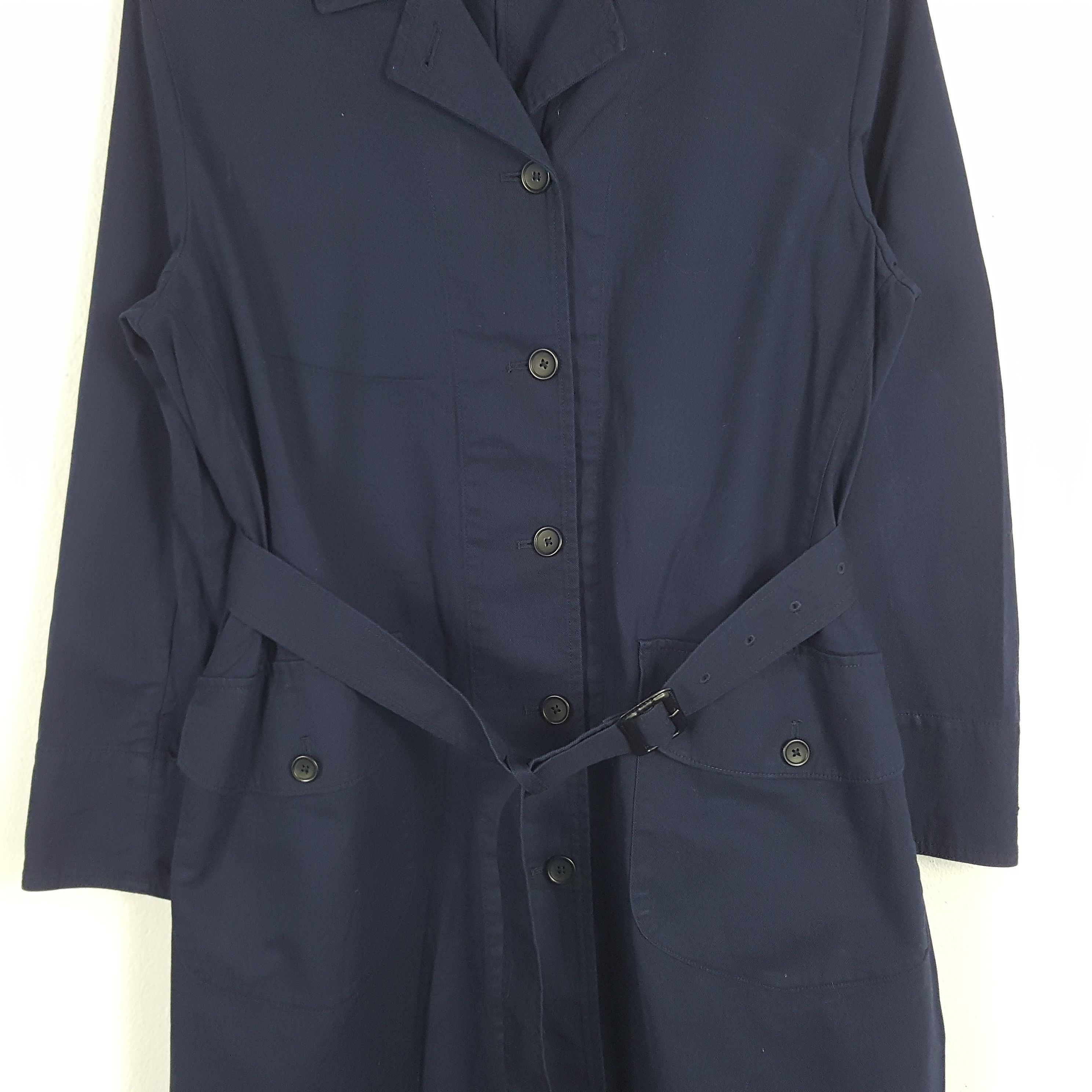 Japanese Brand × Uniqlo × Vintage Vintage Ines La Fressange Japanese Uniqlo Trench Coat Jacket Size US M / EU 48-50 / 2 - 2 Thumbnail