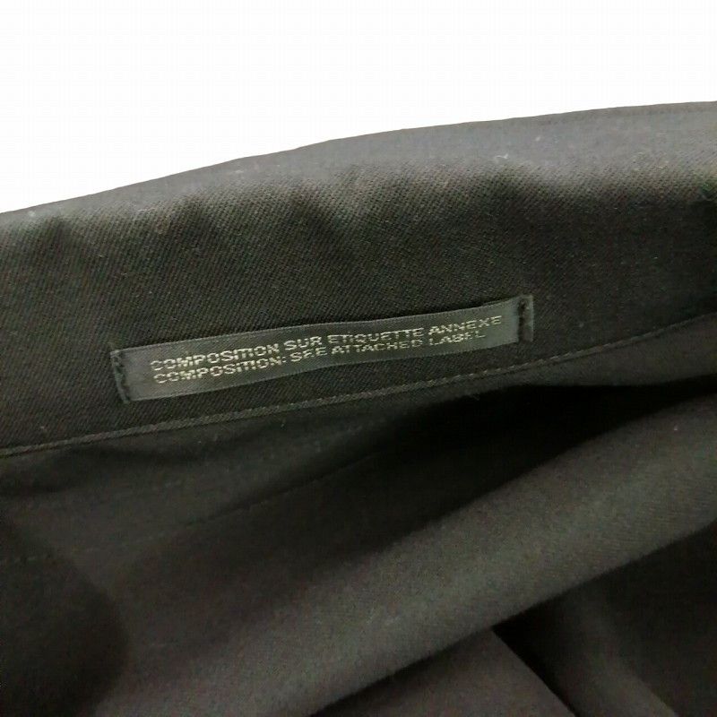 Yohji Yamamoto YOHJI YAMAMOTO POUR HOMME 18AW Wool Dress Coat Size US L / EU 52-54 / 3 - 7 Thumbnail