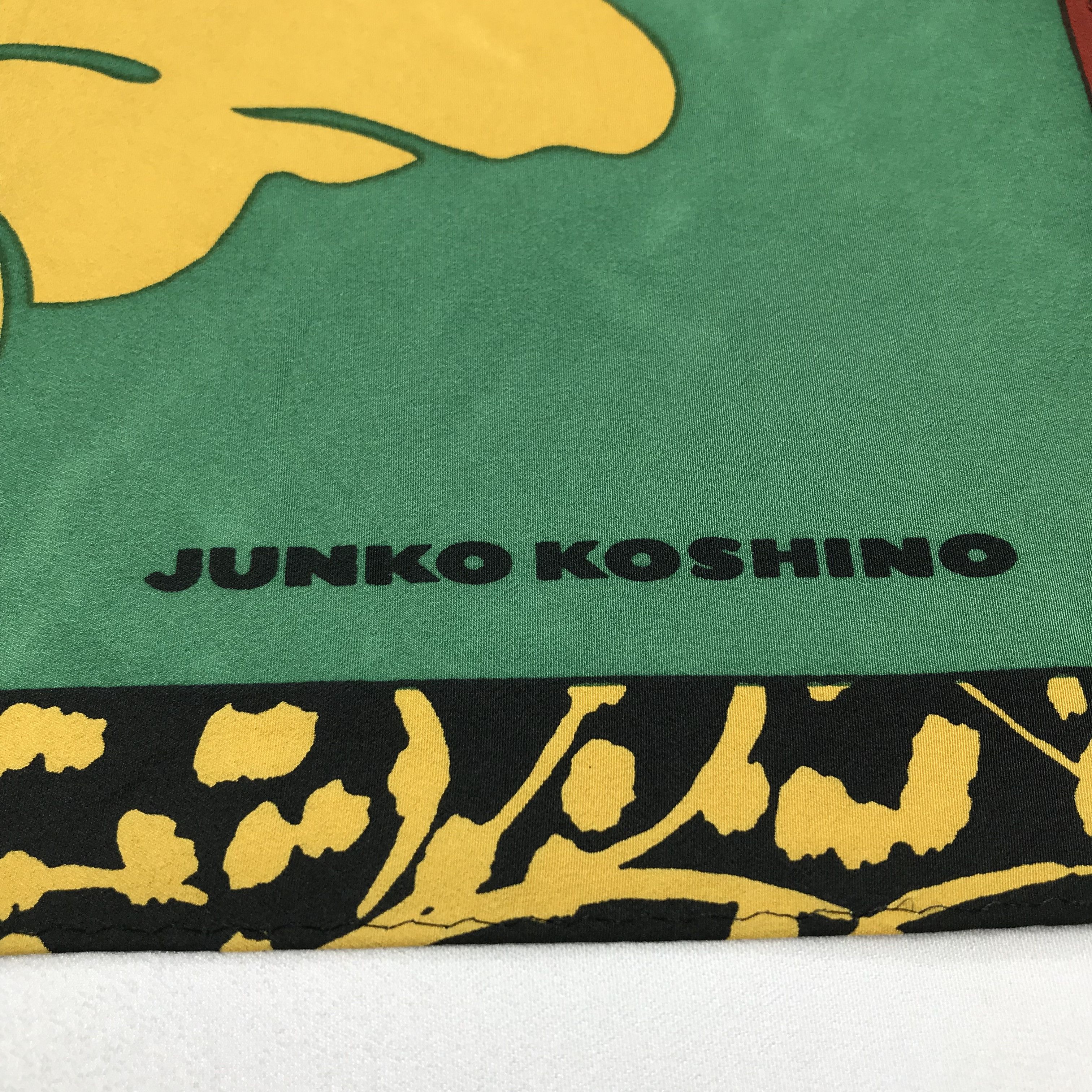 Mr. Junko Junko Koshino Floral Scarf M192 Size ONE SIZE - 3 Thumbnail