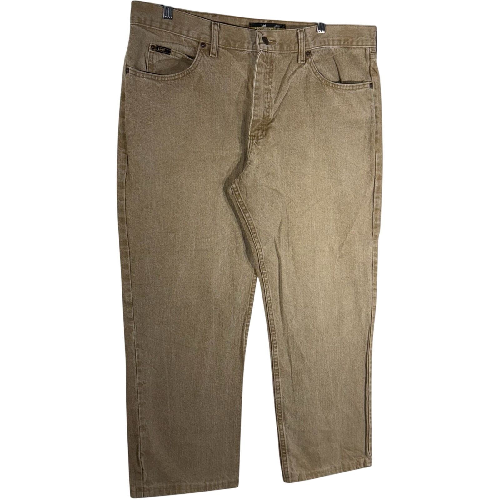 Lee Lee Regular Fit Denim Straight Leg Jeans 41x27 Size US 41 - 4 Thumbnail