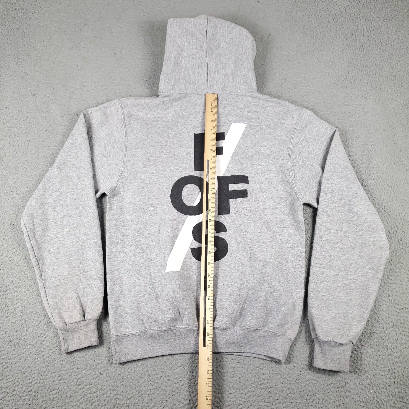 Champion Champion Hoodie Mens Small Gray Pullover Casual Sweatshirt Fleece Long Sleeve Size US S / EU 44-46 / 1 - 5 Thumbnail