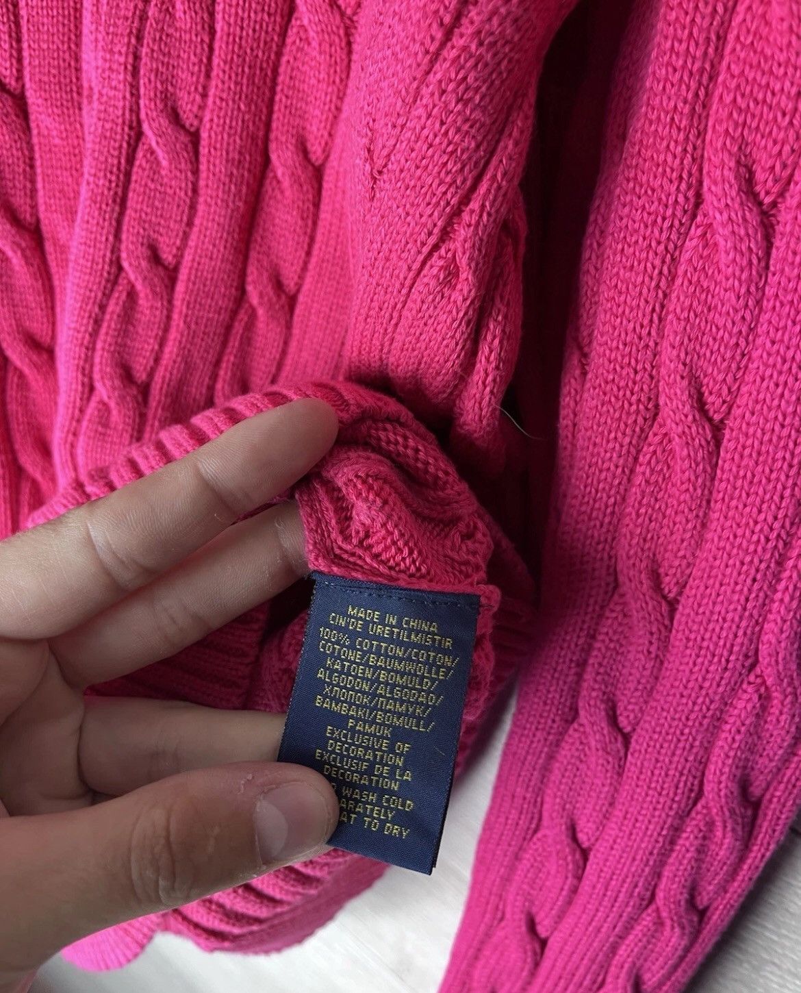 Vintage Women sweater Polo Ralph Lauren size L Size L / US 10 / IT 46 - 7 Thumbnail