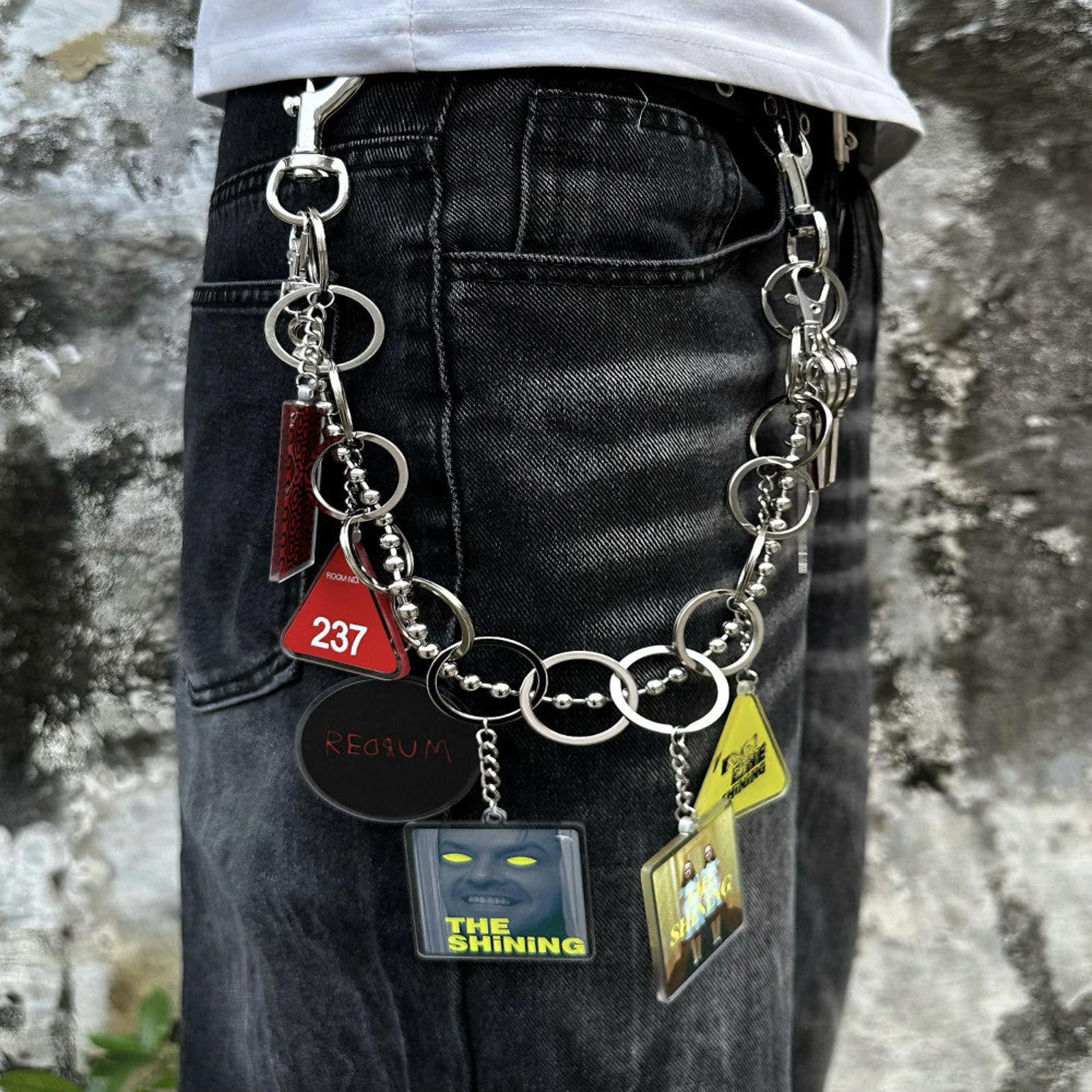 Japanese Brand Vintage Horror Film Keychain Wallet Chain Size ONE SIZE - 2 Thumbnail