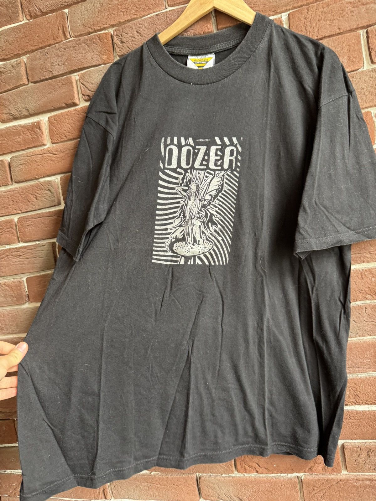 Band Tees × Vintage vintage 90s Dozer Sweden Stoner Rock Band Tee Black XL Grail Size US XL / EU 56 / 4 - 5 Thumbnail