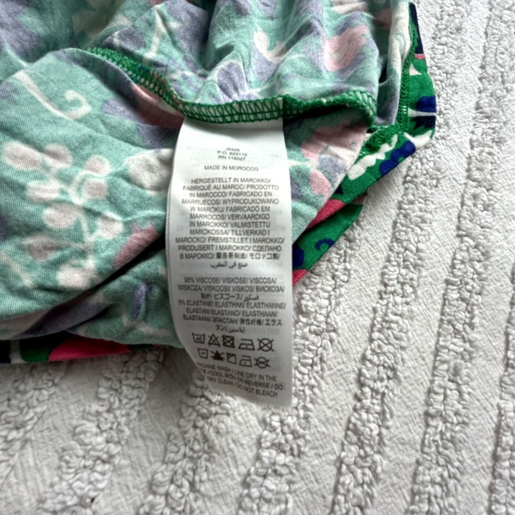Boden Boden Women’s Sheath Dress Multicolor Floral Pullover Short Sleeve Stretch 4R Size S / US 4 / IT 40 - 6 Thumbnail