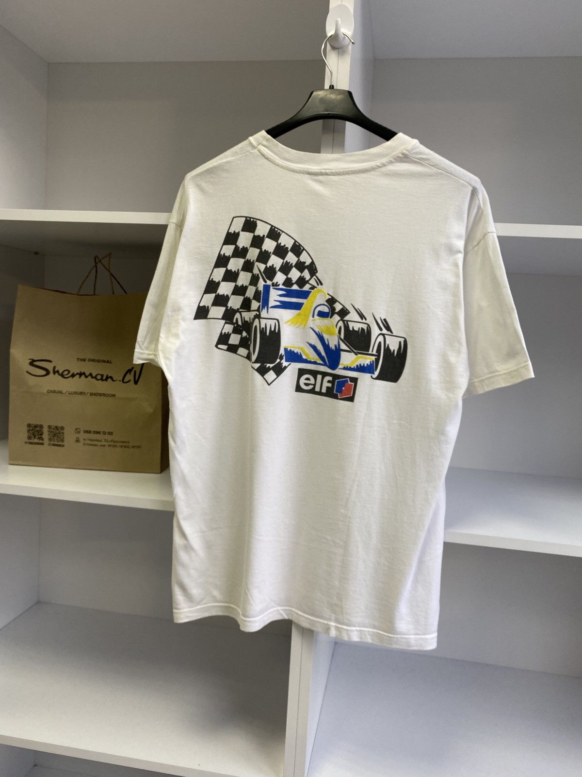 Vintage Vintage racing tee Size US XL / EU 56 / 4 - 7 Thumbnail