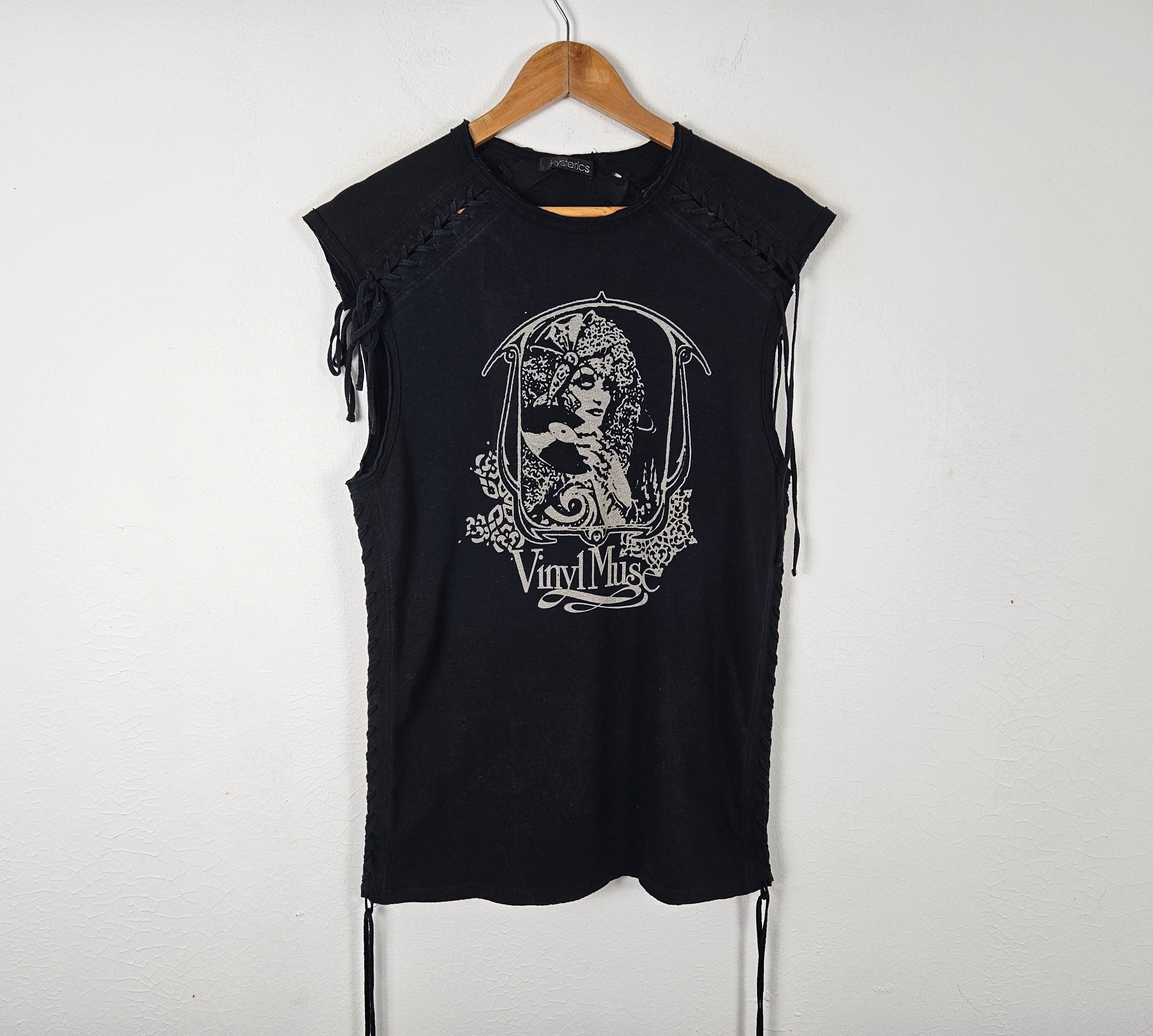 Hysteric Glamour Hysteric Glamour Vinyl Muse Punk Bondage tank shirt Size M / US 6-8 / IT 42-44 - 2 Thumbnail