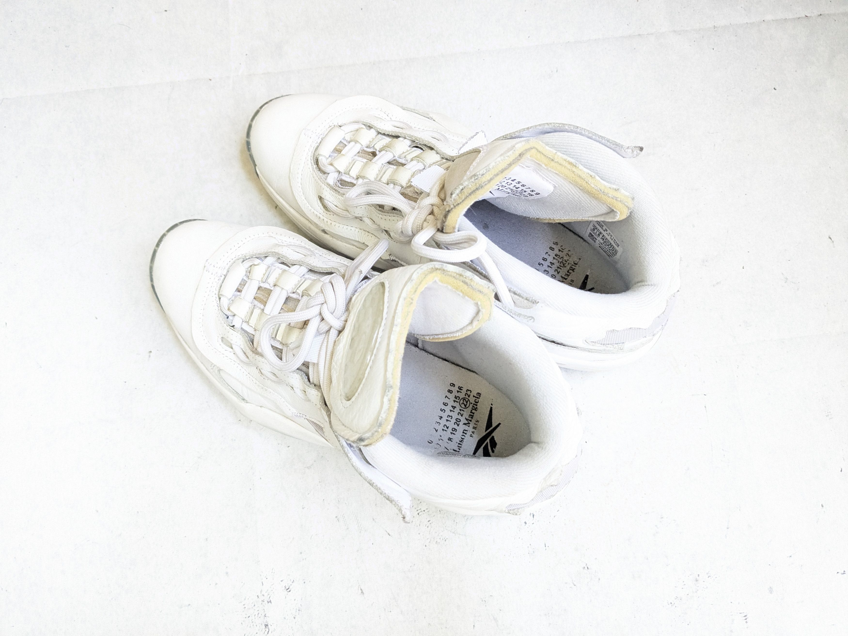 Maison Margiela × Reebok Maison Margiela Reebok Question White 9 High Tops Leather Size US 9 / EU 42 - 11 Thumbnail