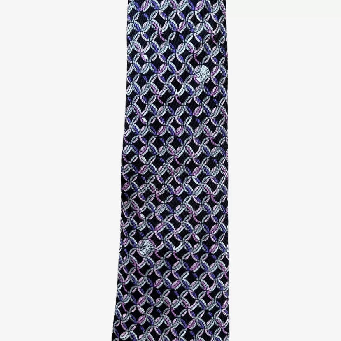 Vintage Vintage 90s Emilio Pucci Firenze Abstract Print Silk Tie Size ONE SIZE - 2 Thumbnail