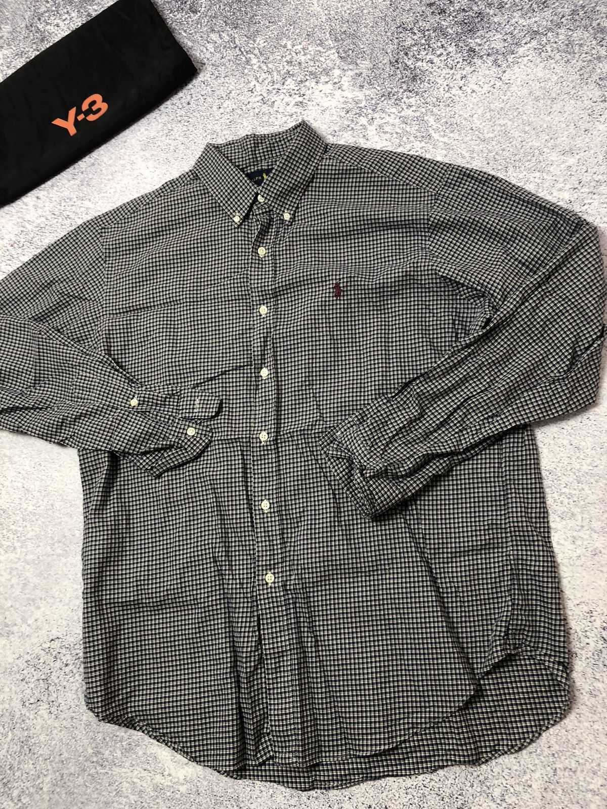 Vintage Men’s polo Ralph Lauren size Xl y2k drill shirt casual Size US XL / EU 56 / 4 - 2 Thumbnail