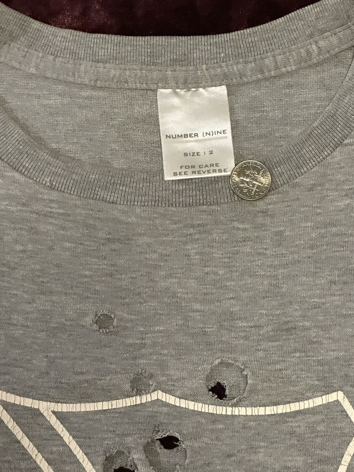 Number (N)ine Number Nine 2001 ‘STANDARDS’ crest tshirt Size US S / EU 44-46 / 1 - 3 Thumbnail