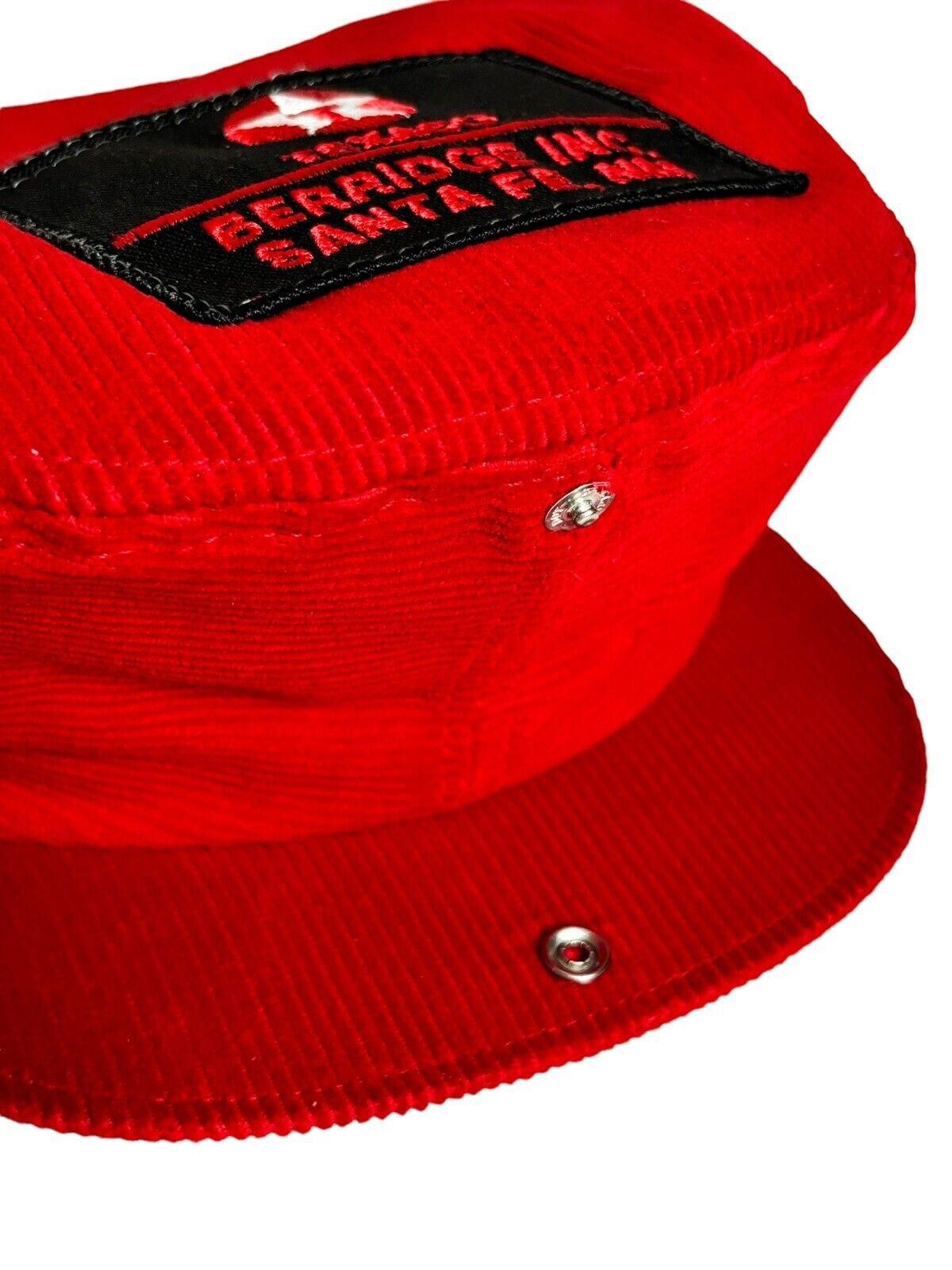 Vintage Vintage Texaco Santa Fe Attendant Corduroy Hat New Mexico Size ONE SIZE - 6 Thumbnail
