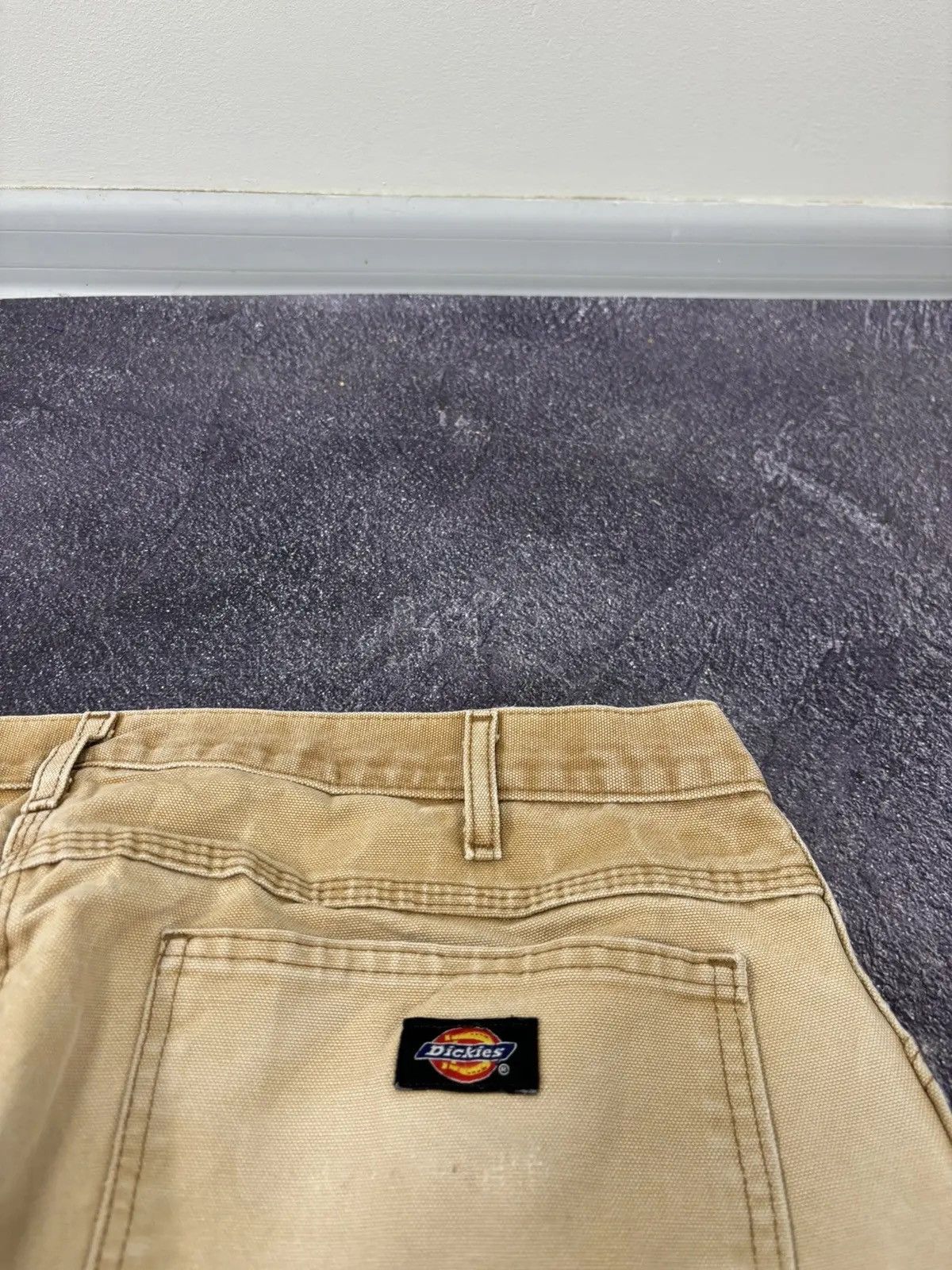 Dickies × Vintage Vintage Dickies Faded Mustard Work Hype Baggy Pants Size US 36 / EU 52 - 7 Thumbnail