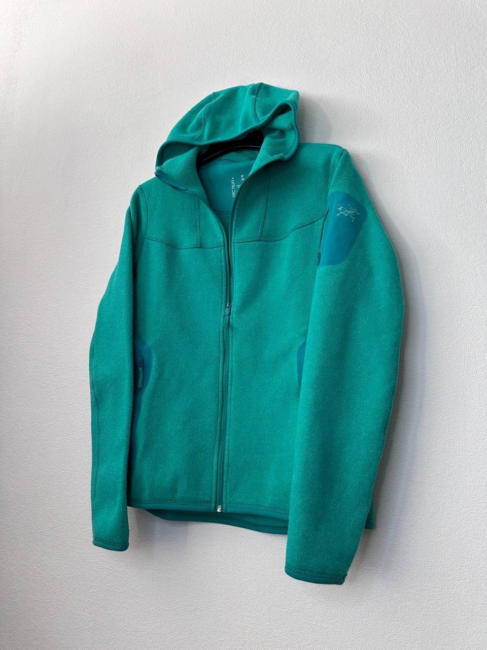 Arc'teryx Arc’teryx Women’s Green Hooded Fleece Jacket Trim Fit Size M Size M / US 6-8 / IT 42-44 - 2 Thumbnail