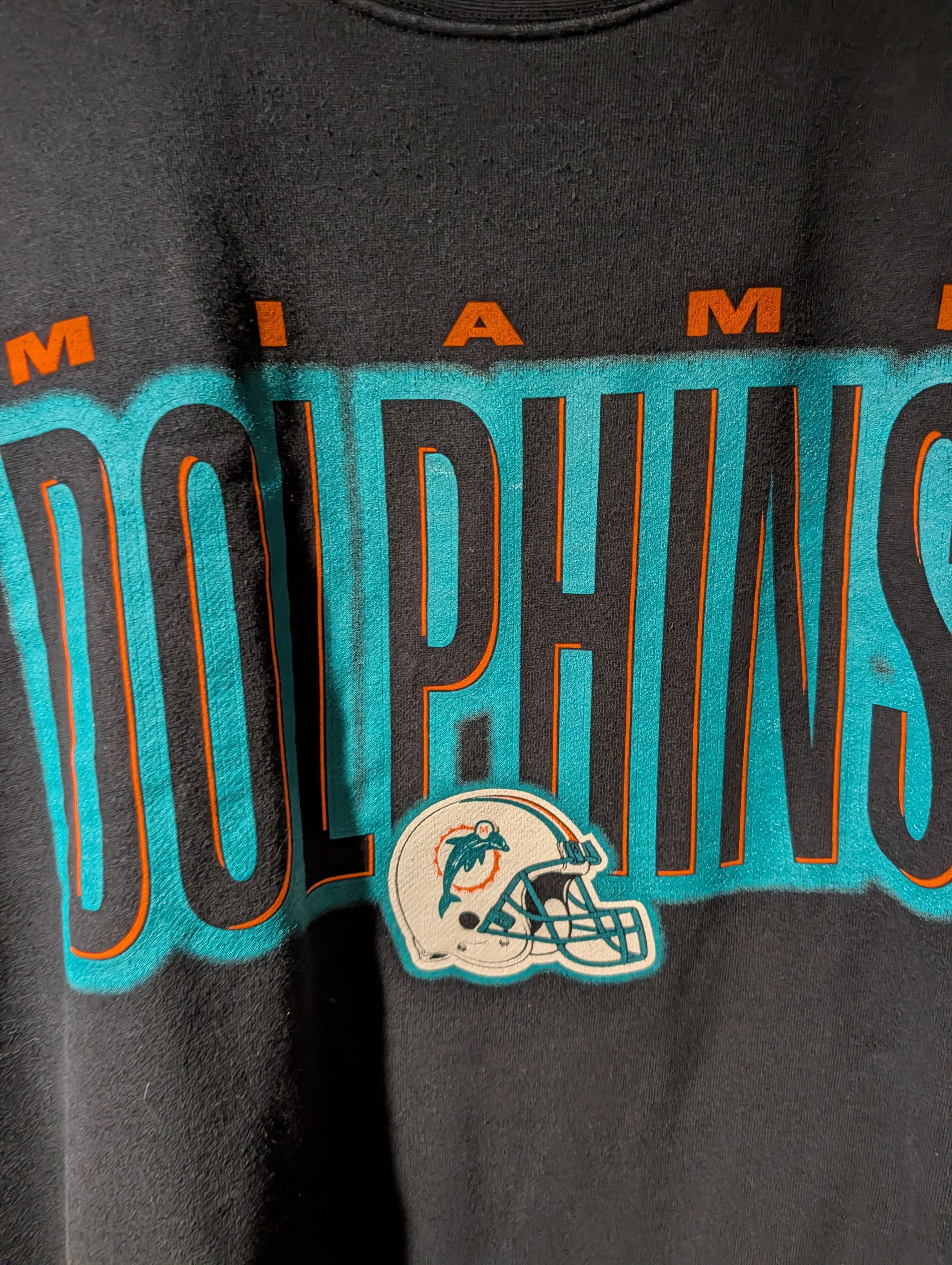 Mitchell & Ness Mitchell and Ness Miami Dolphins Crewneck Sweatshirt Logo Size US XXL / EU 58 / 5 - 2 Thumbnail