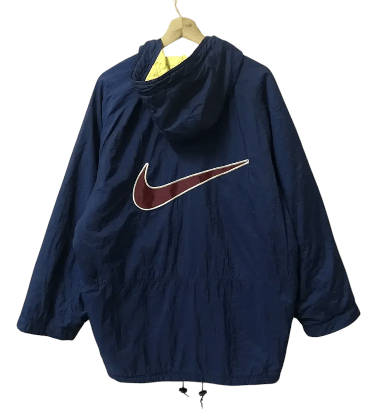 Nike Vintage 90's Nike Swoosh Oversized Jackets Size US M / EU 48-50 / 2 - 3 Thumbnail