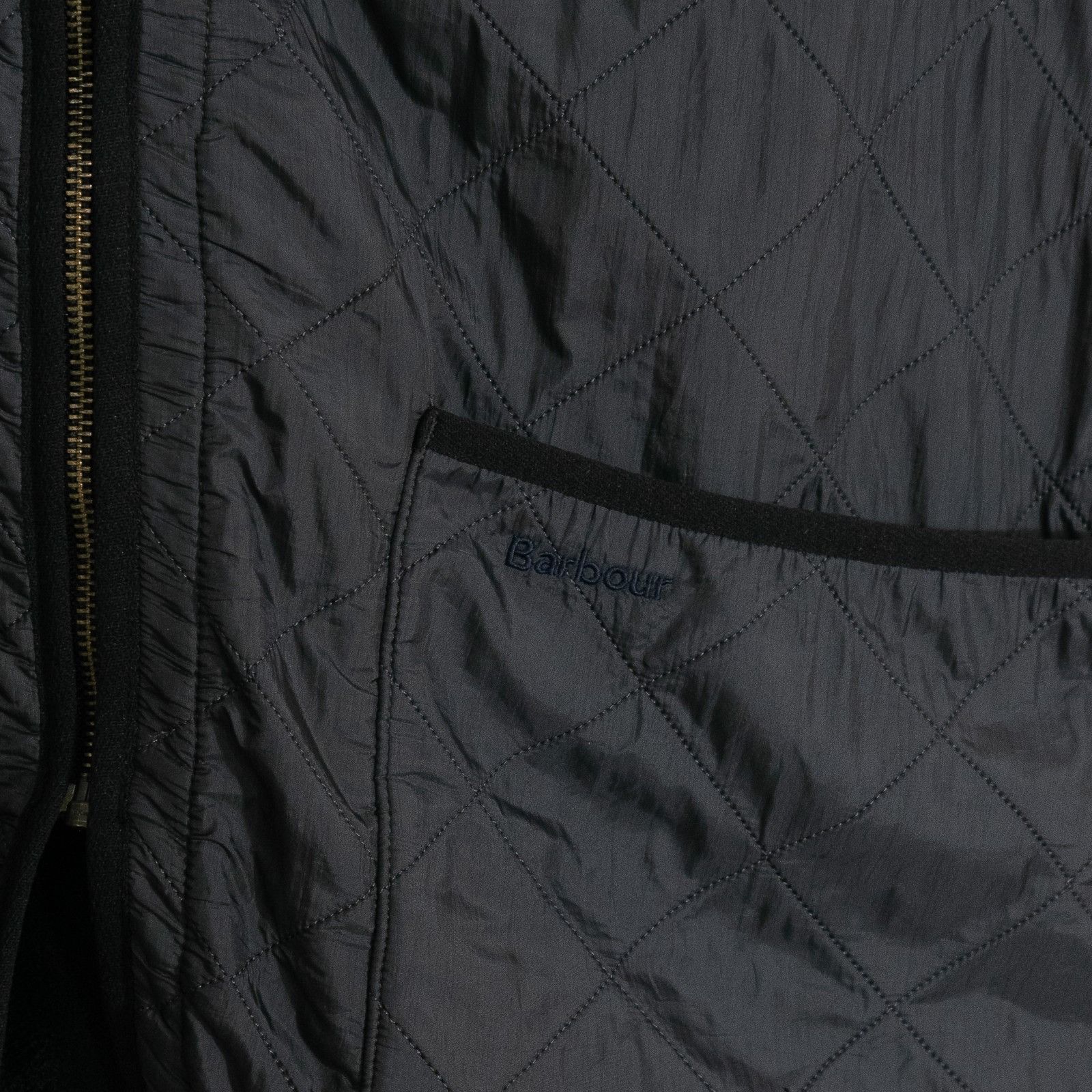 Barbour Barbour Polar Quilt Zip Up Jacket Mens Large - Distressed Size US L / EU 52-54 / 3 - 4 Thumbnail