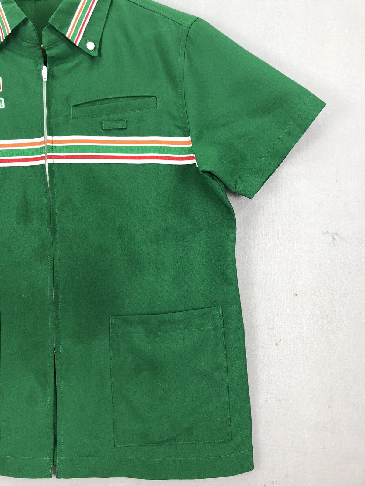 Japanese Brand × Vintage Vintage 90's Workers 7-Eleven Logo Shirt Size US S / EU 44-46 / 1 - 3 Thumbnail