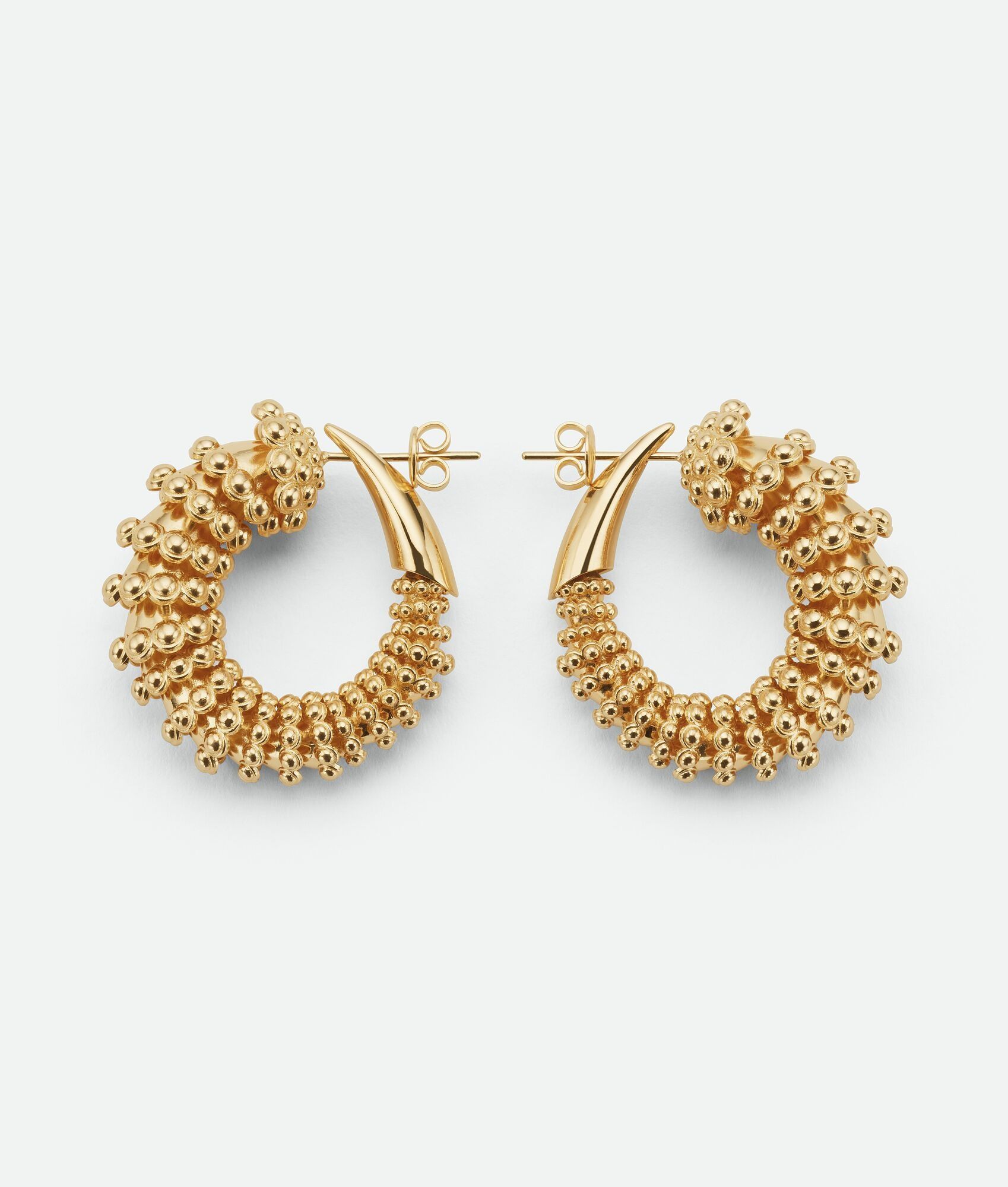 Bottega Veneta o1n1vont1124 Size: OS / Bubble Earrings in Gold Size ONE SIZE - 1 Thumbnail