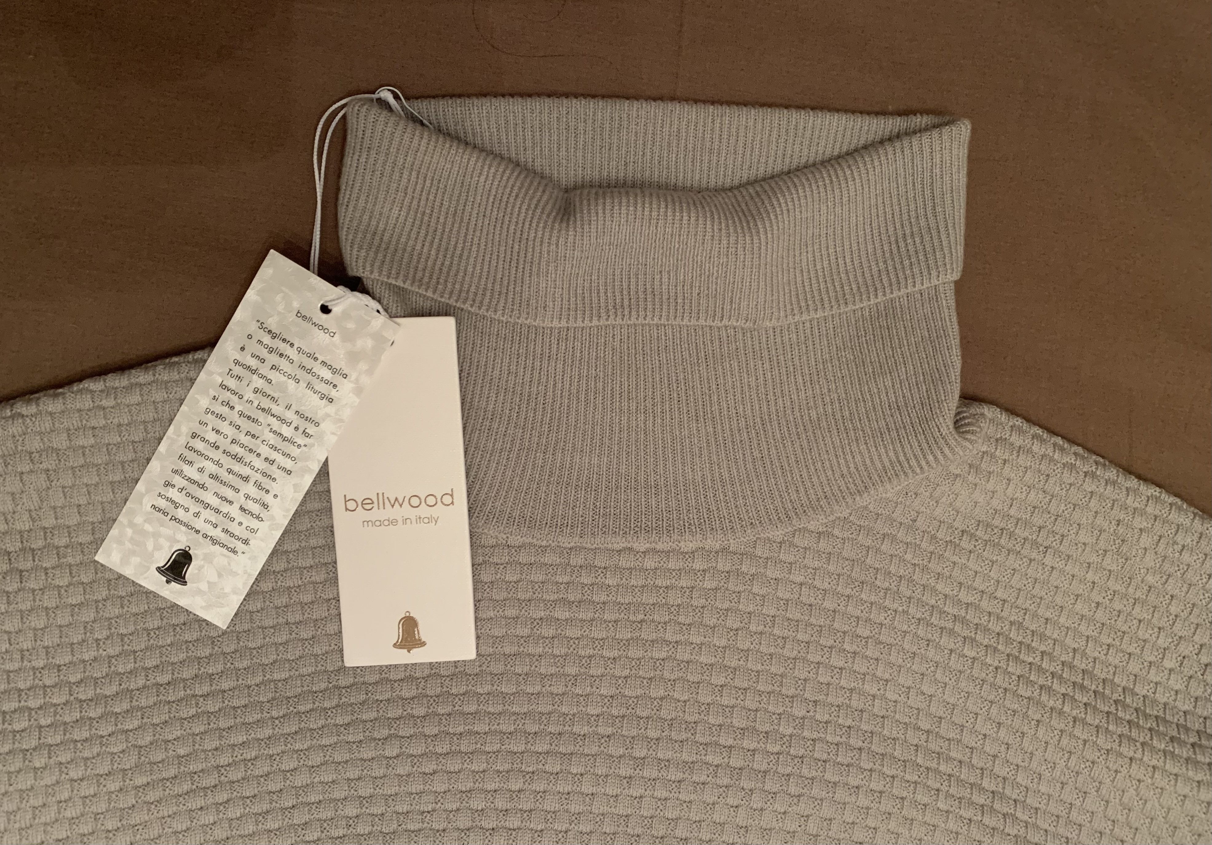 Bellwood Bellwood Men's Sweater, 100% Virgin Wool (retail €250) Size US M / EU 48-50 / 2 - 3 Thumbnail
