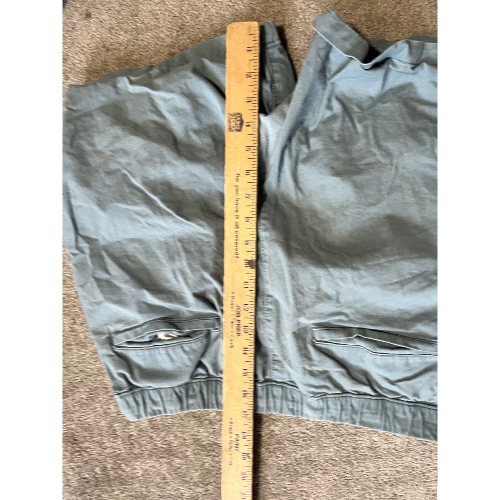 Vintage Sonoma Men's Cargo Shorts Outdoor 38 Blue Waste Above Knee Size US 38 / EU 54 - 4 Thumbnail