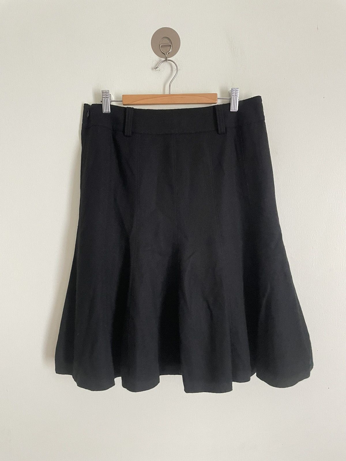 Burberry Burberry Plain Black Skirt Size 32" / US 10 / IT 46 - 2 Thumbnail