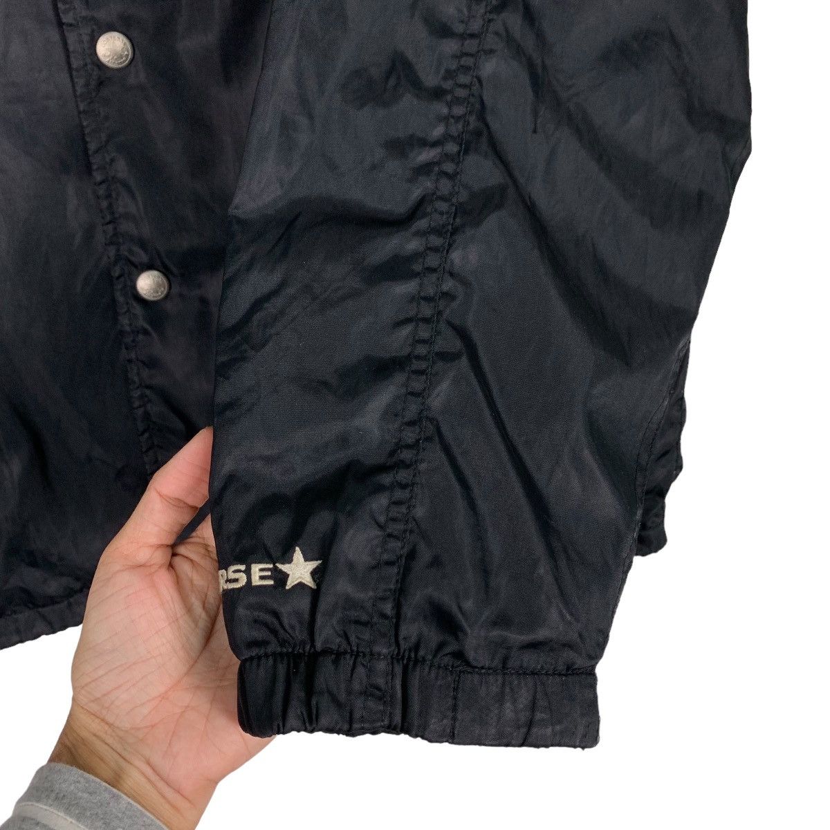 Converse 90's CONVERSE Big Logo Hooded Coach Jacket #0831-C37 Size US L / EU 52-54 / 3 - 13 Thumbnail