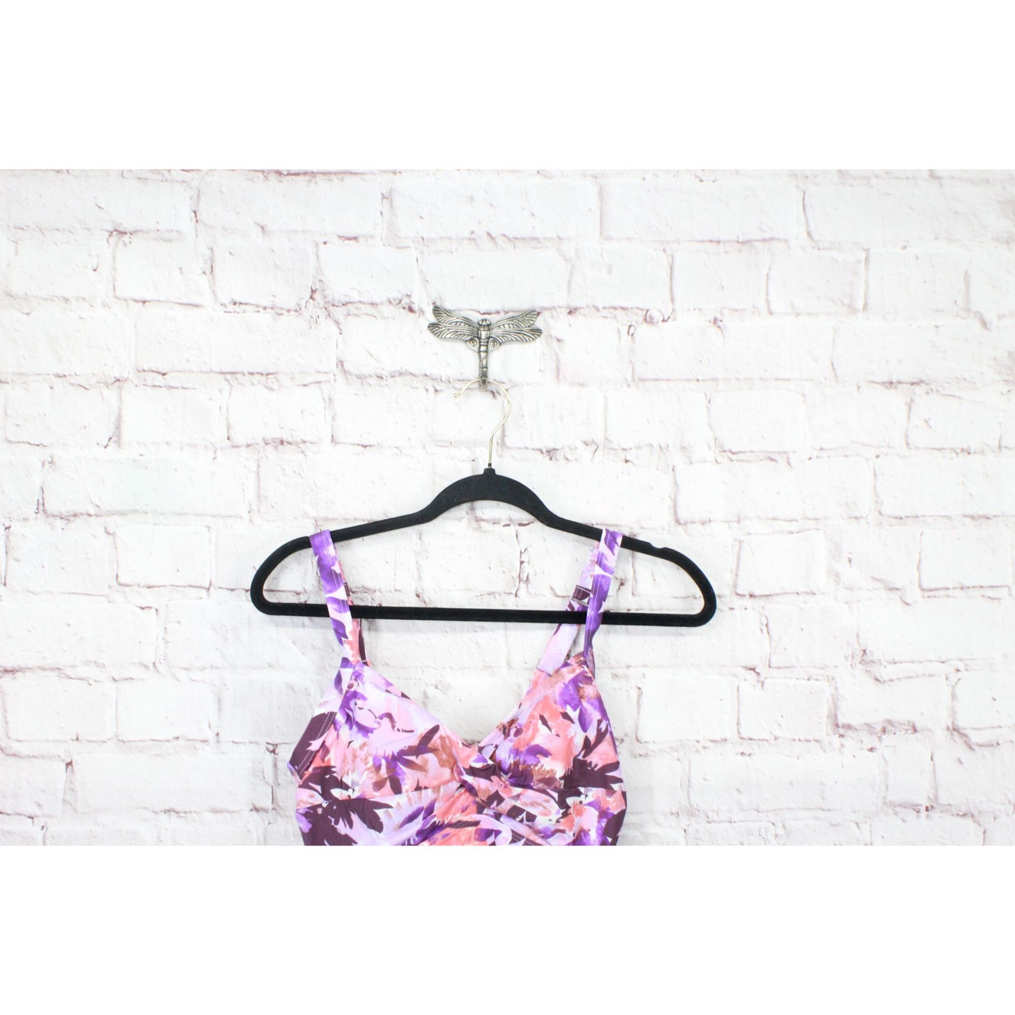 L.L. Bean LL Bean Shaping Swimwear Tankini Top Floral Print Size 8 Size M / US 6-8 / IT 42-44 - 2 Thumbnail
