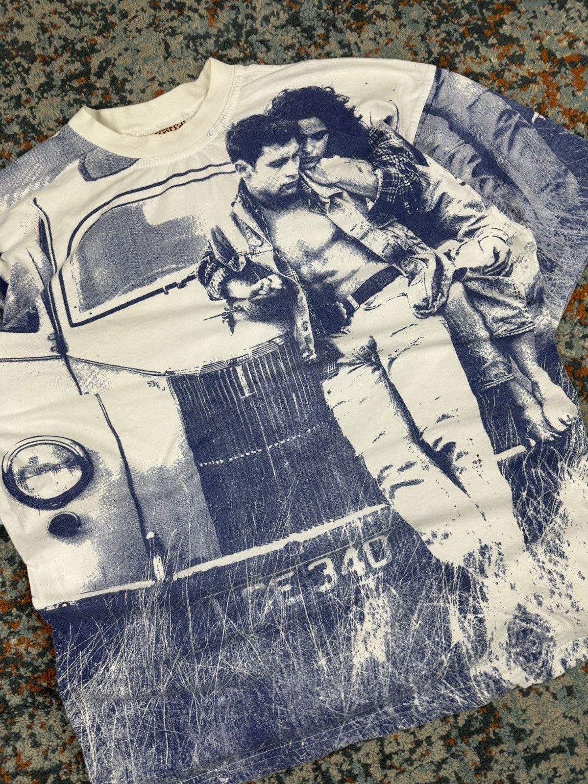 Vintage Vintage 90s Anthony Crickmay the outsiders all over print Size US XL / EU 56 / 4 - 5 Thumbnail