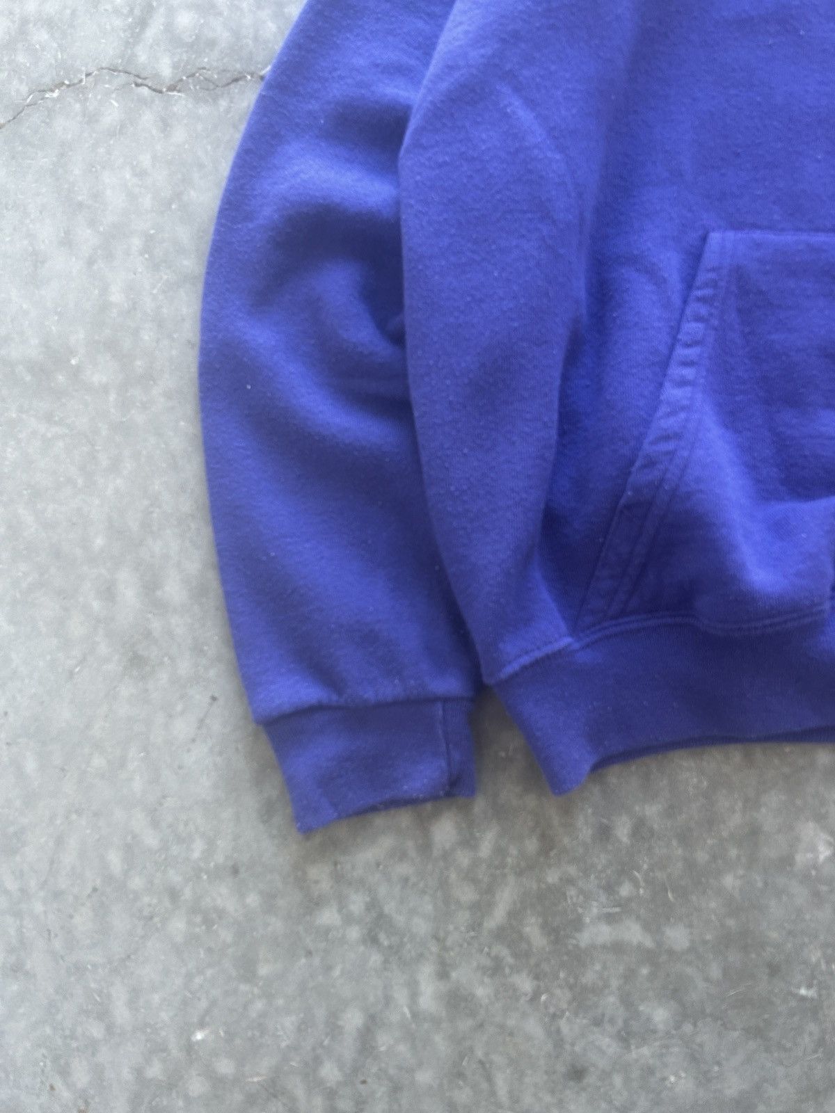 Vintage Vintage 90s Santee Heavyweight Hoodie Boxy Fit Size US L / EU 52-54 / 3 - 2 Thumbnail