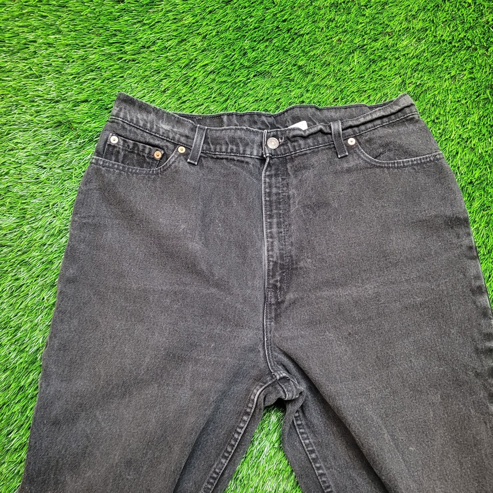 Levi's VTG 90s Levis 522 Jeans Womens 18 USA High Waisted Tapered Size 40" / US 18 - 3 Thumbnail