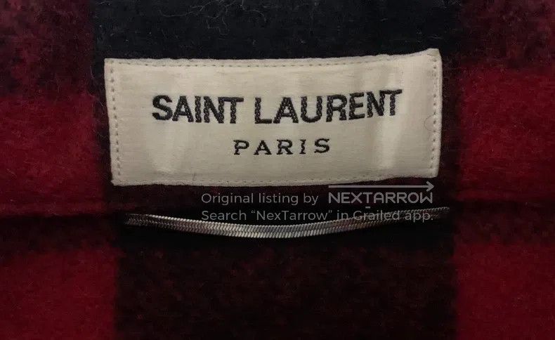 Saint Laurent Paris Saint Laurent Paris Original Single Pocket Red and Black P Size US M / EU 48-50 / 2 - 3 Thumbnail